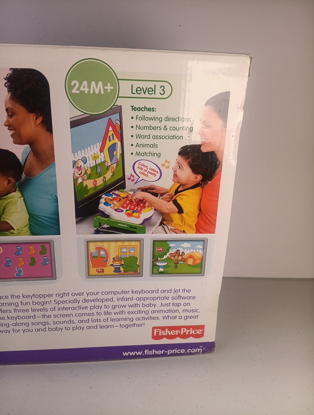 Fisher Price Computer Learning System 9- 36 Months New ABC Laugh Smile Learn