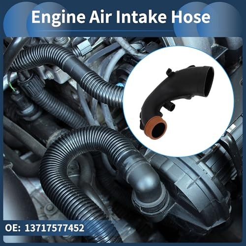 Engine Air Intake Hose for BMW 5 6 7 Series X5 X6 E70 E71 F02 F06 F07 F12 Left