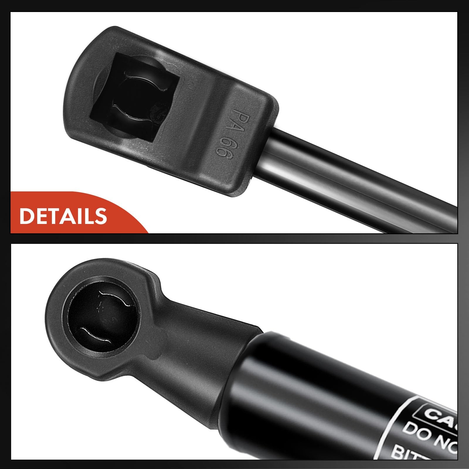 A-Premium Rear Liftgate Struts Tailgate Lift Supports Shock Compatible Black