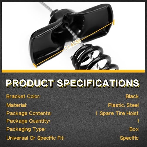 924-512 Spare Tire Hoist Winch Lifter Fit for Mercury Mariner 2005-2011 | Fit