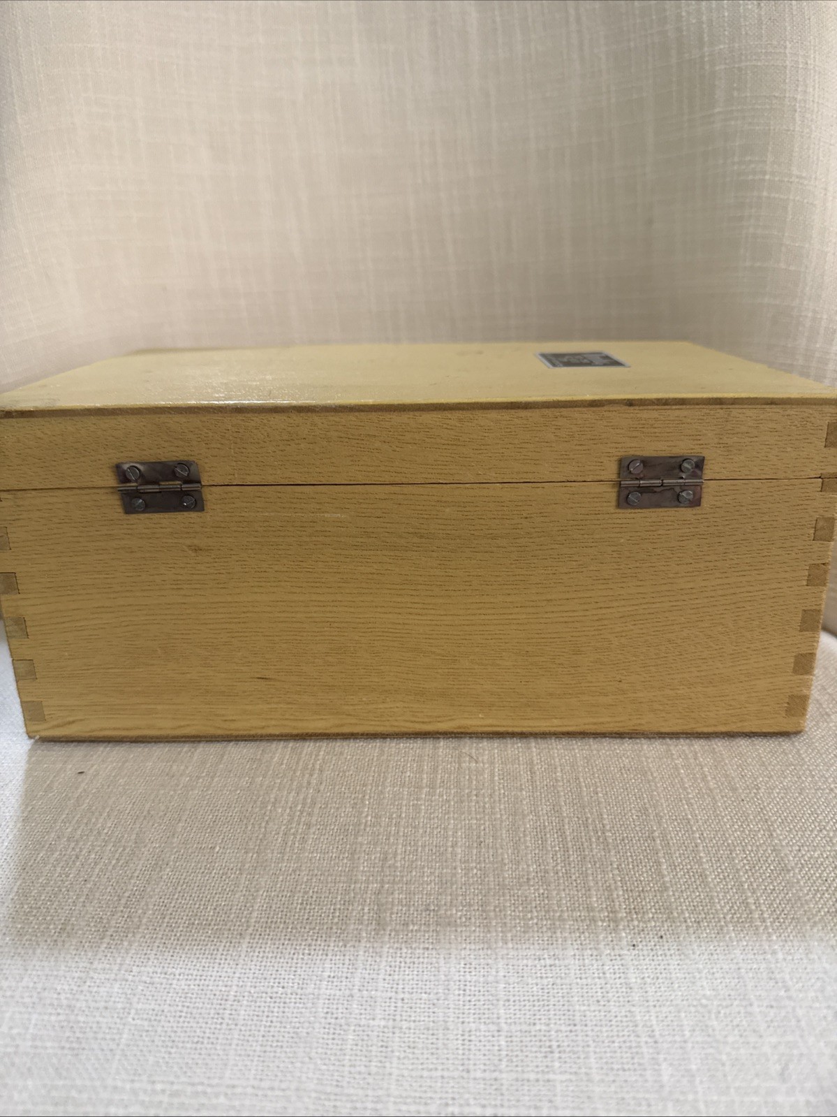 Vintage Monolux No. 6030 Microscope Kit 100x–750x Japan Wood Case READ