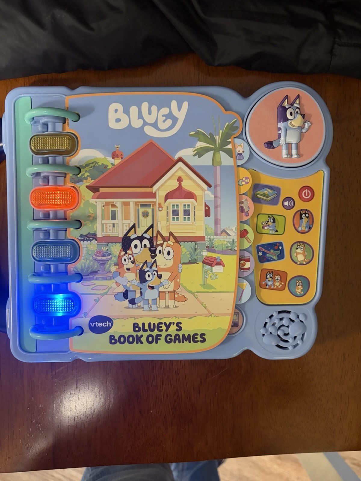 VTech Bluey’s Book of Games Interactive Pretend-Play Book for Preschoolers