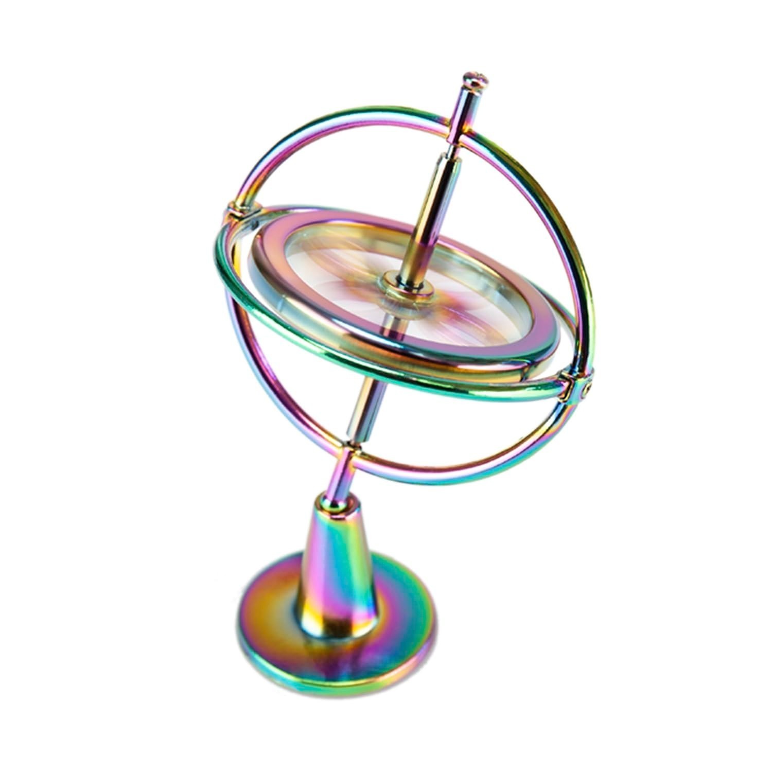 Anti-Gravity Gyroscope Rotating Desk Gyroscope Flying Motion Balance Physics Toy