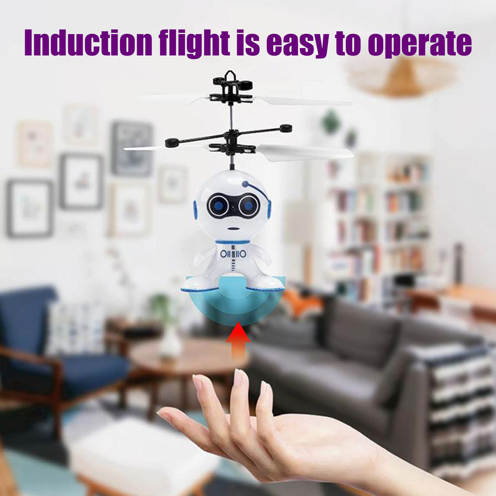 Flying Robot MiniDrone Children Toys For Boys Age 3 4 5 6 7 8 9 10 Year Old Kids