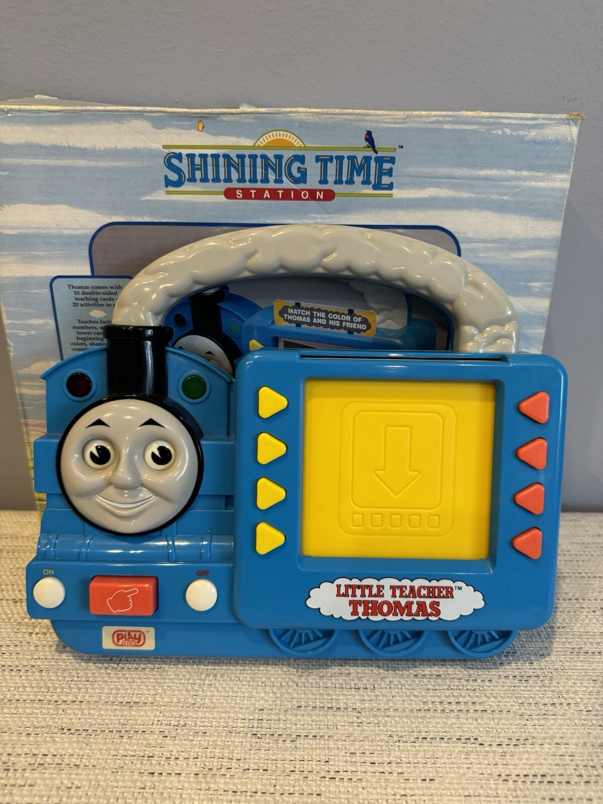 Vtg Shining Time Thomas The Tank Engine Little Teacher Thomas Learning Game 1993