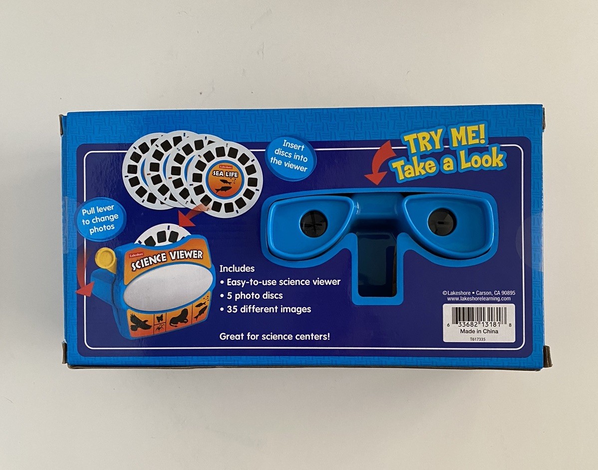Lakeshore Learning Toys ~ Science Viewer SEA LIFE Ages 3+YRS Educational Toy NEW