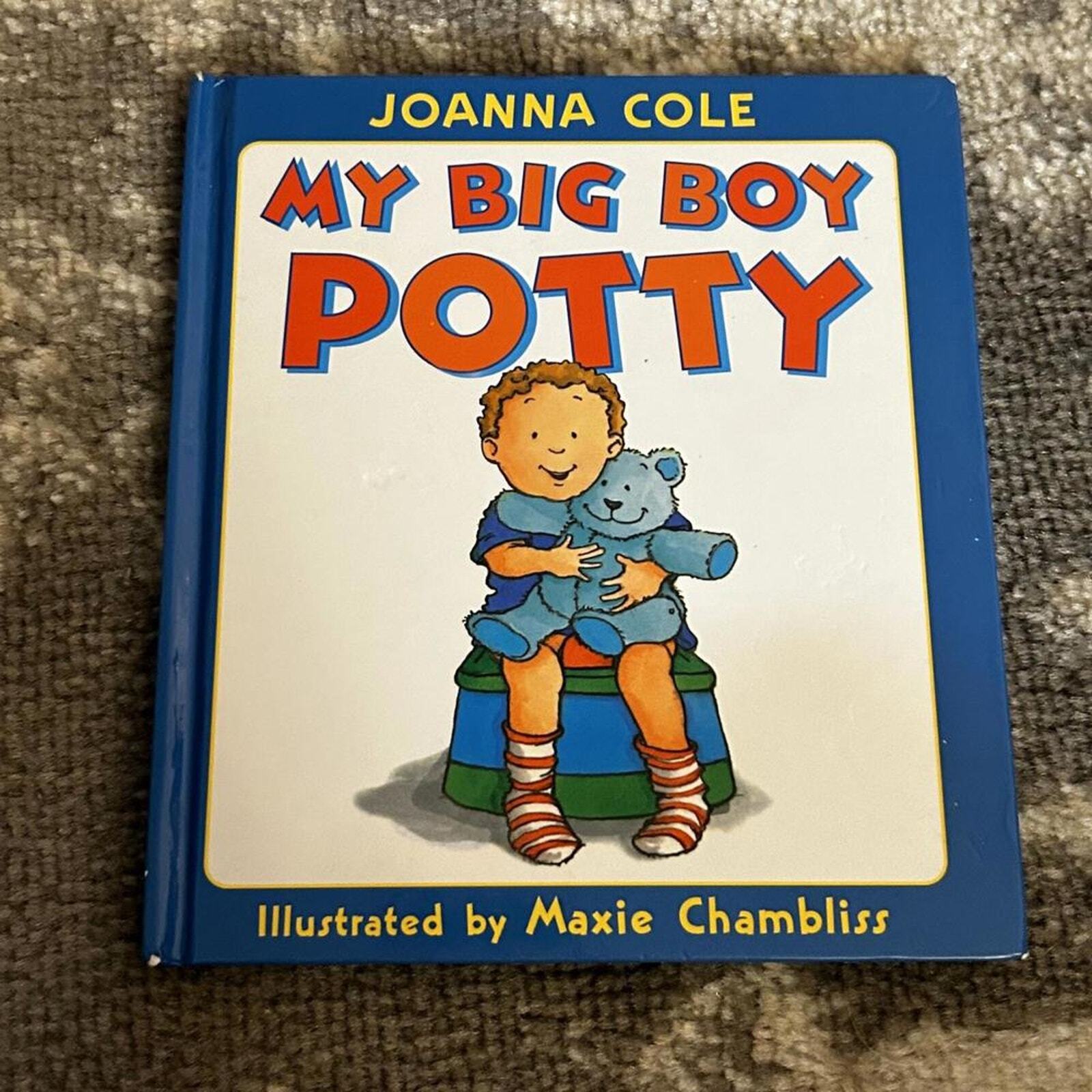 Two Toddler Boys Hardcover books I Am a Big Brother & My Big Boy Potty Book
