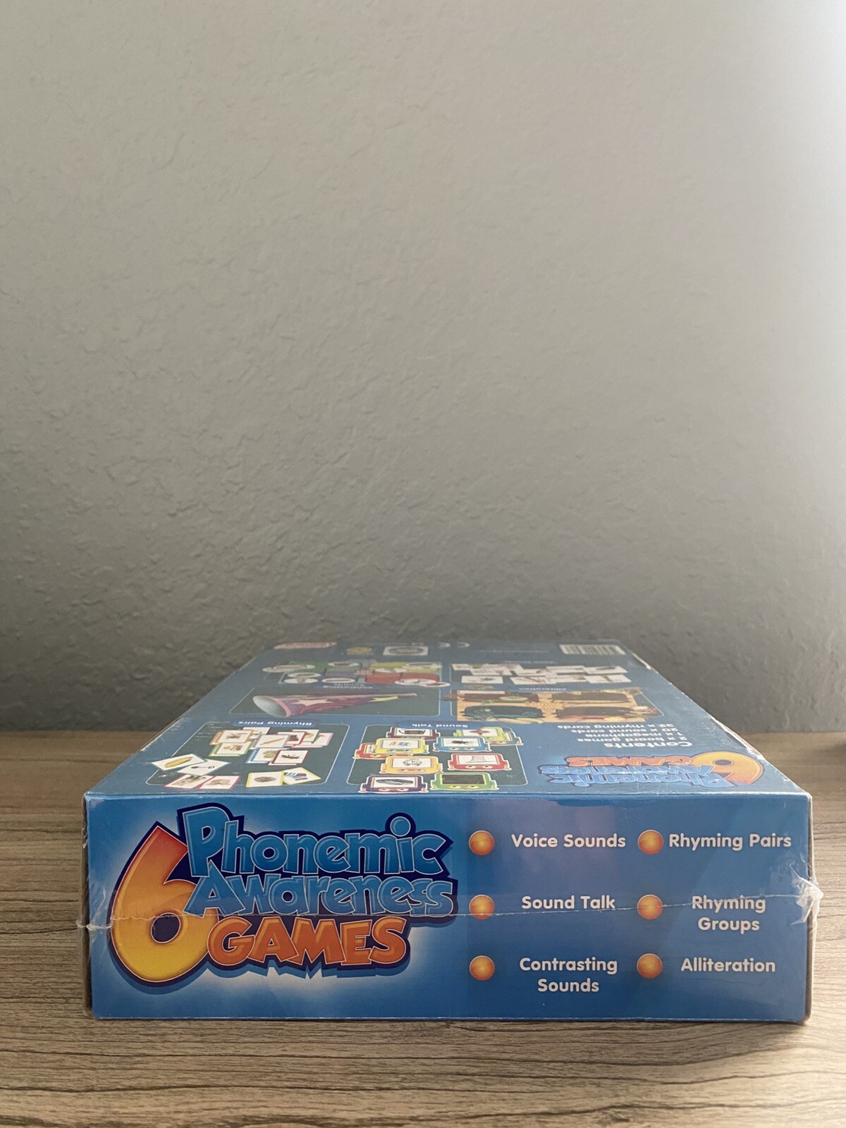 Junior Learning 6Phonemic Awareness Games Sounds Rhyming Alliteration Sealed New