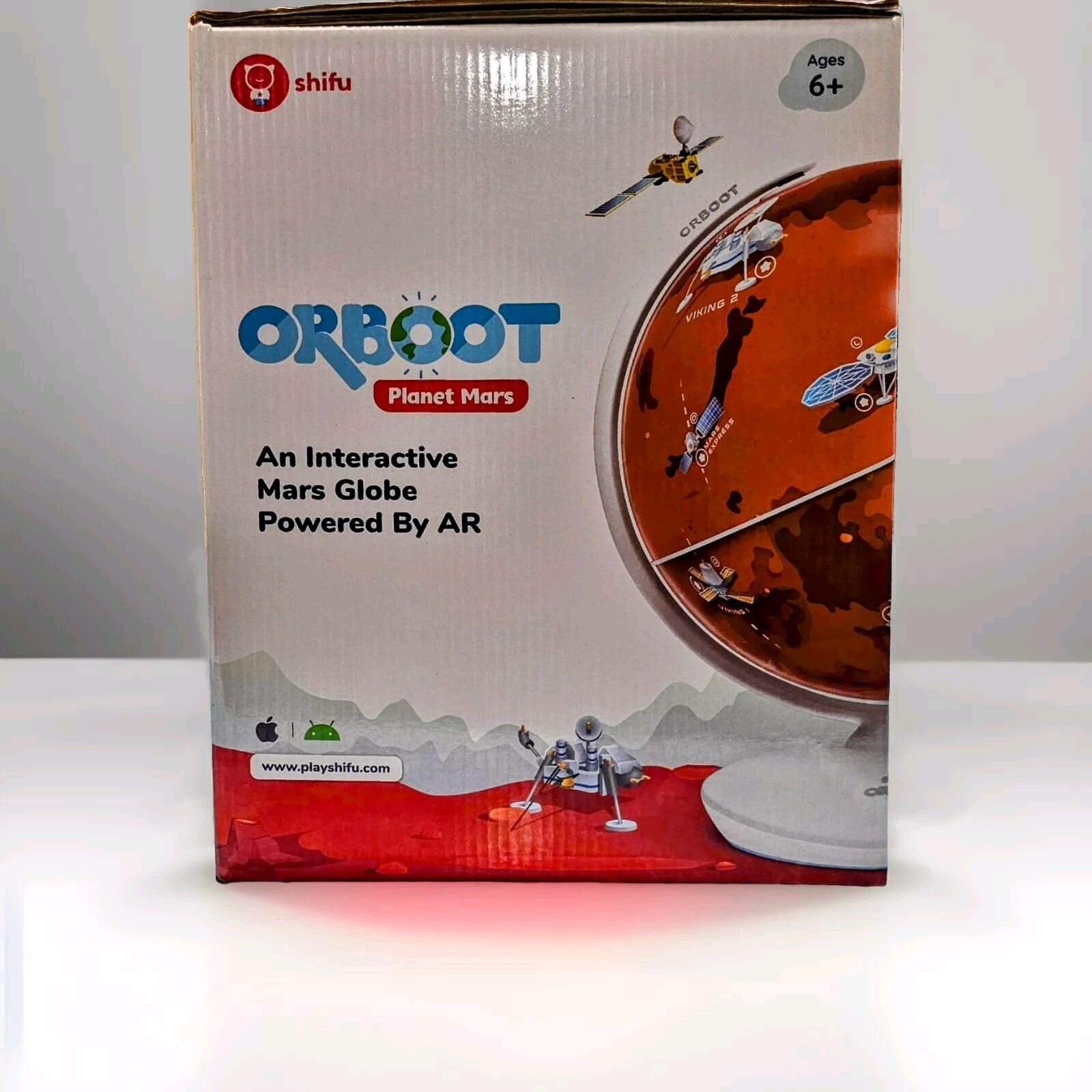 Educational – Shifu Orboot Mars [App Based] Interactive AR Globe for Planet Mars