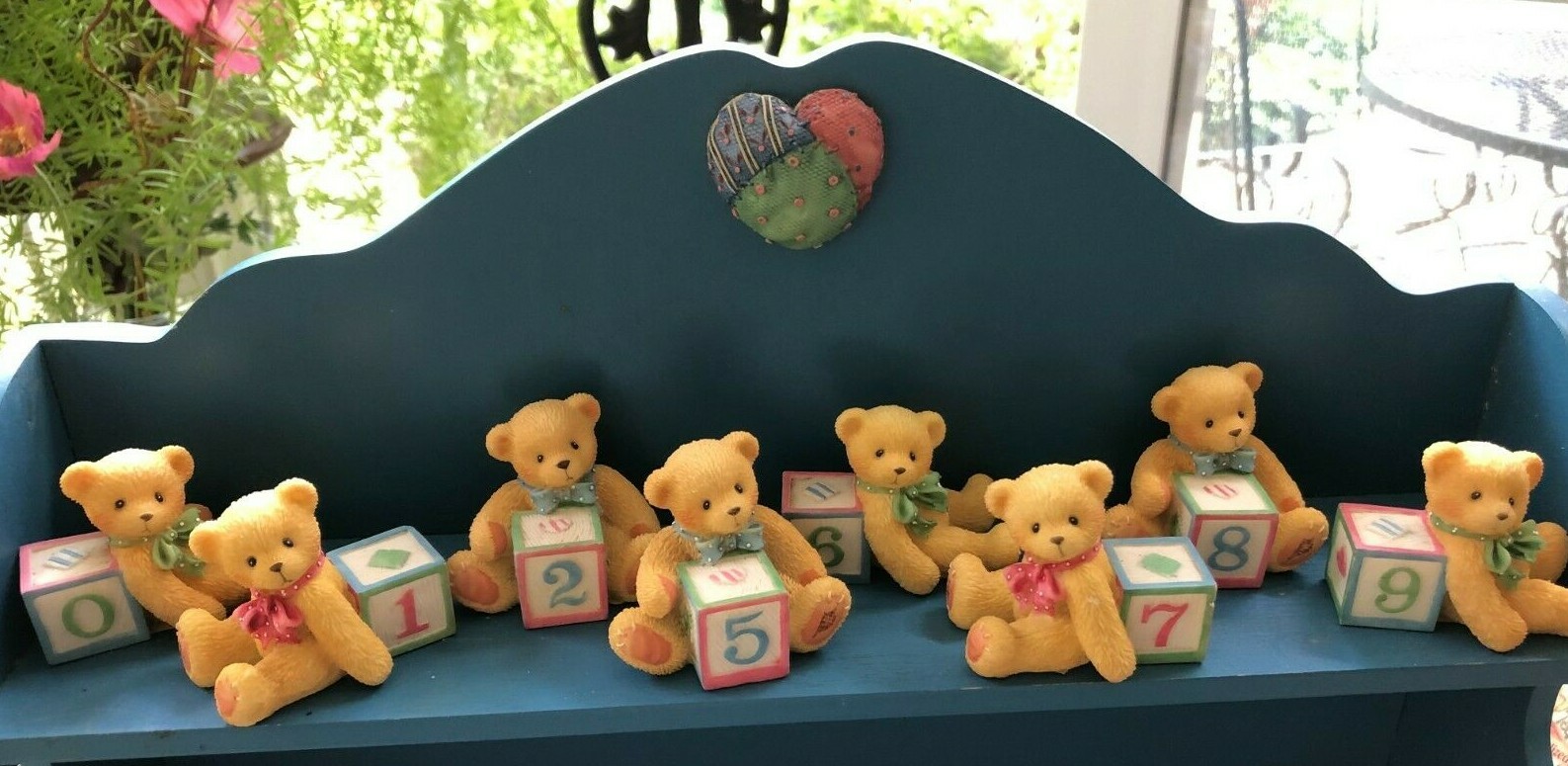 ASSORTED ENESCO – CHERISHED TEDDIES – BEAR WITH NUMBERS – YOU CHOOSE!