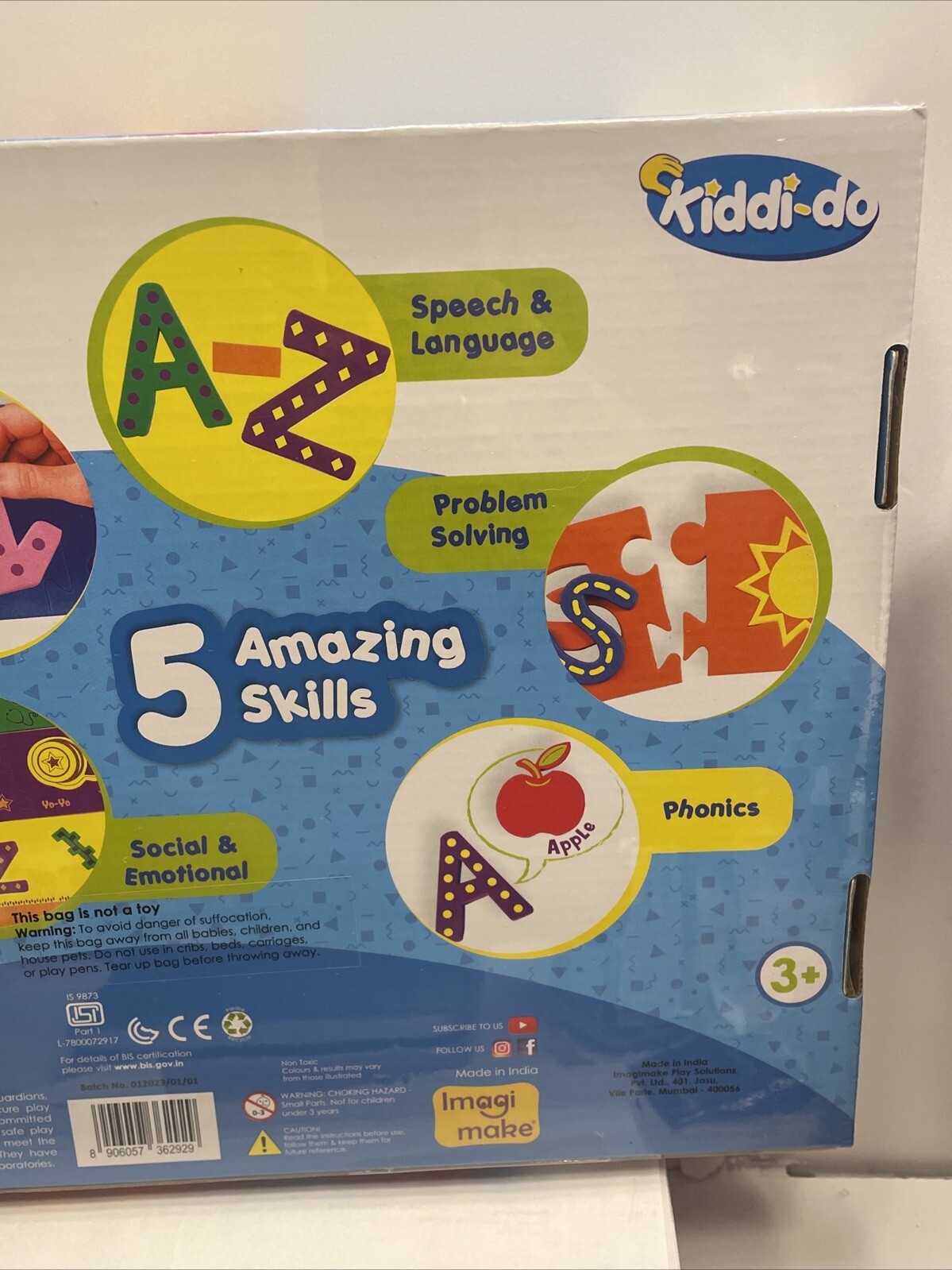 ALPHA PUZZLE 156 PCS AGES 3+ Skill Building Activity Set Problem Solving NEW