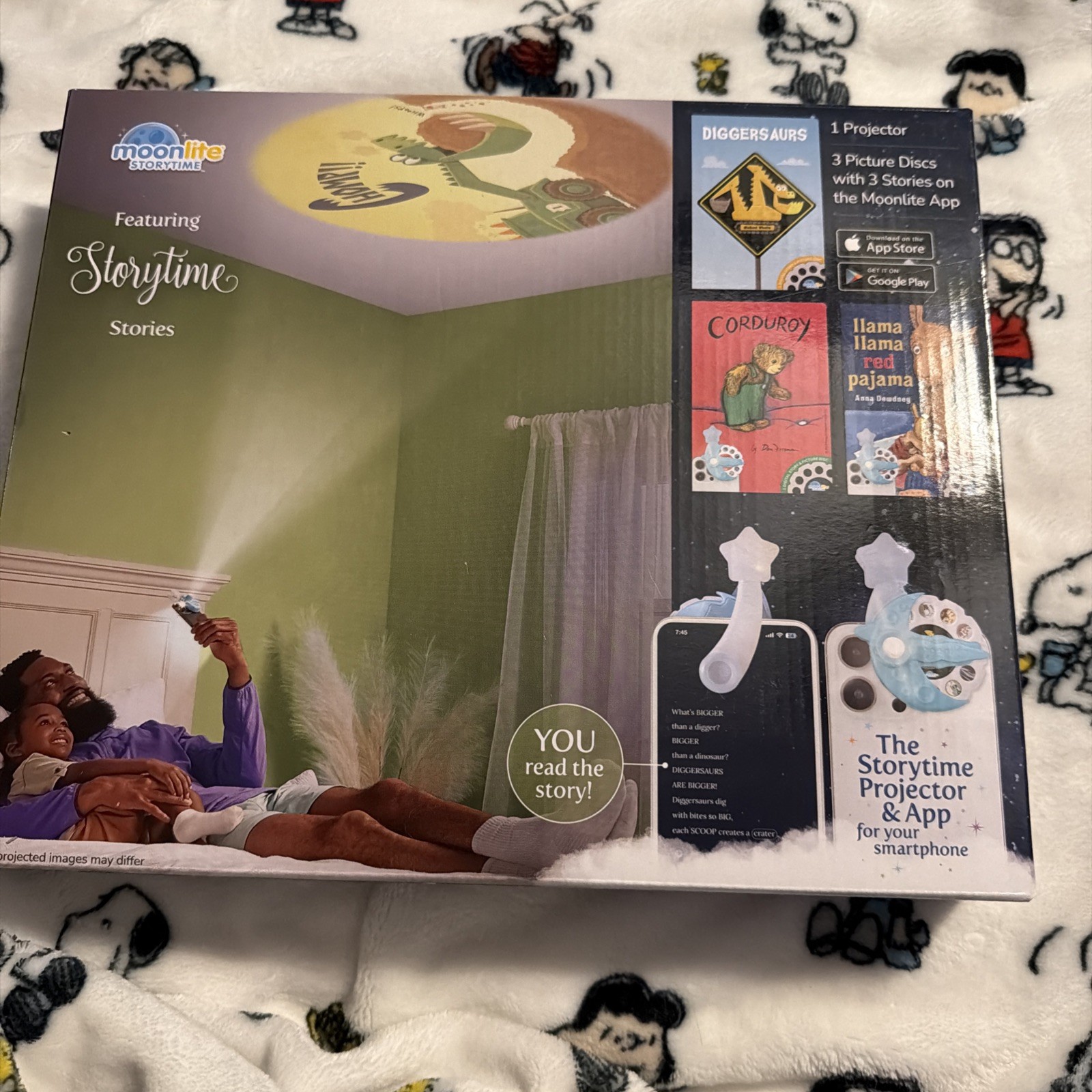 Moonlite Storytime Projector Starter Pack 3 Picture Reels Favorite Child Stories