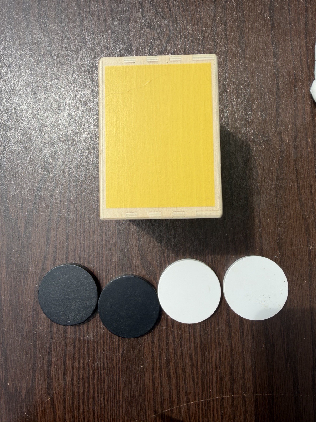 KiwiCo Panda Crate Montessori Object Permanence Box Toy w/ 4 Wooden Discs