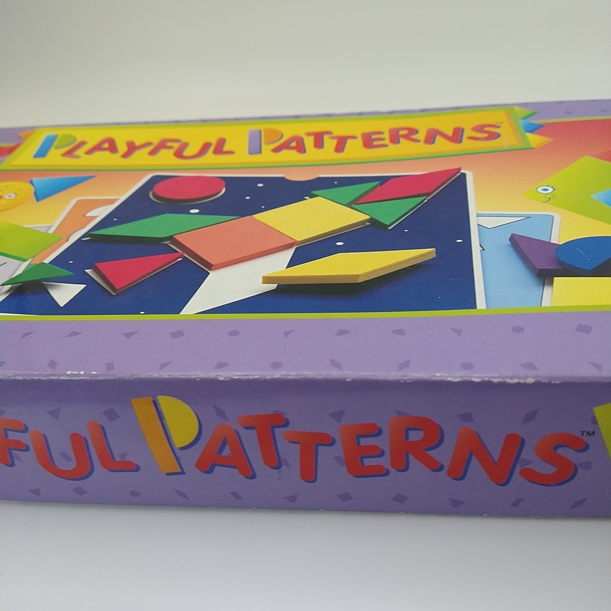 Vtg 1991 Discovery Toys Playful Patterns Design Shape Activity Game Complete