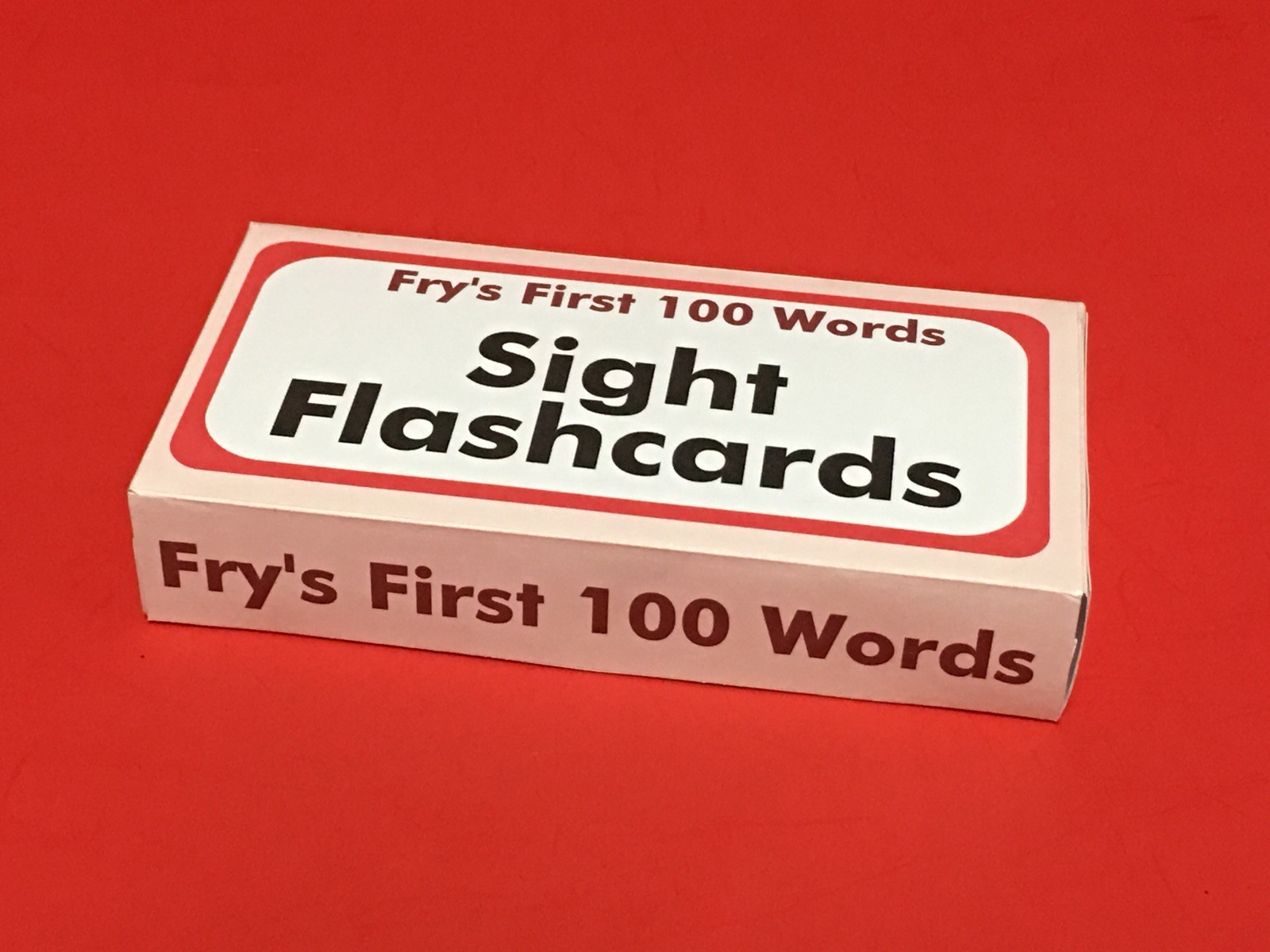 NEW Fry’s First Hundred Words – Reading – Fry Sight Word Flash Cards – 100 cards