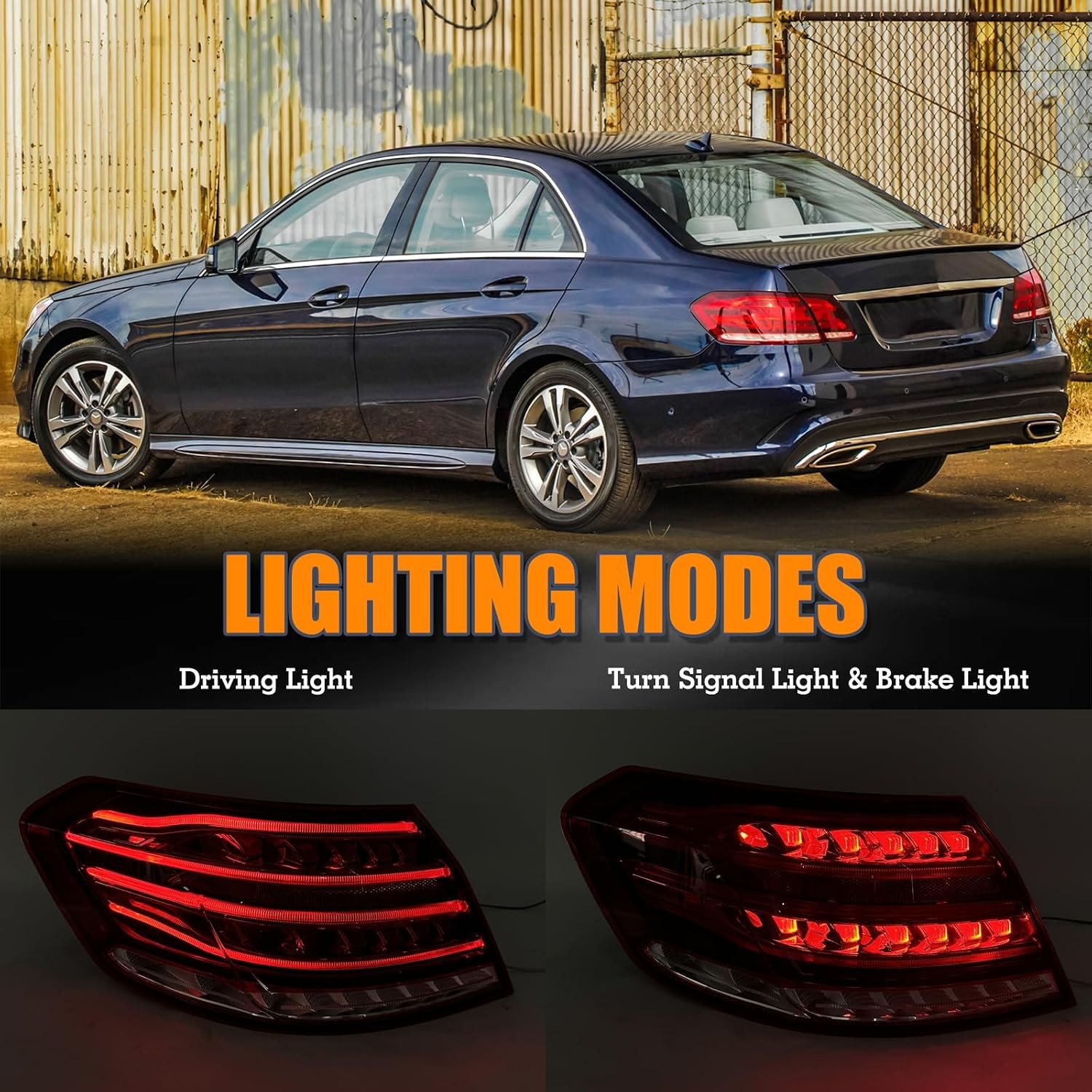 Mercedes E Class Tail Light LH 2014-2016 W212