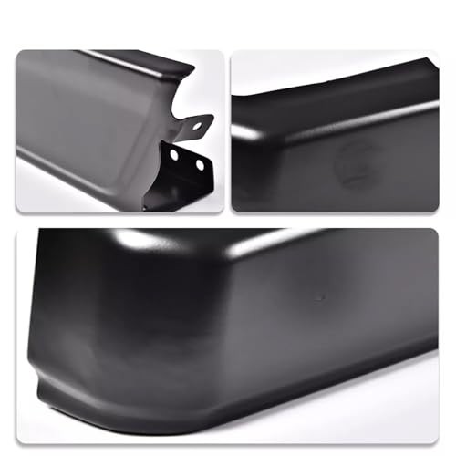 15-20 Ford F150 Rear Bumper End Caps Covers Left & Right w/o Sensor Holes Black