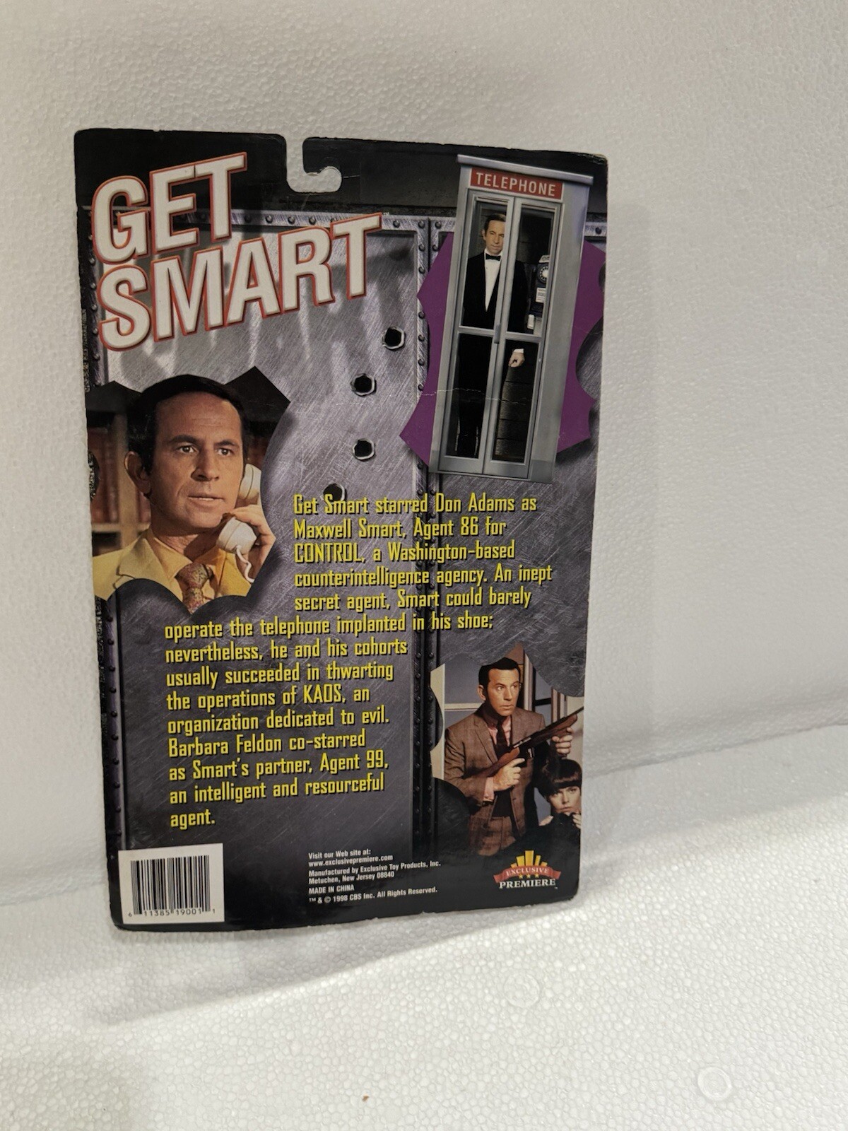 GET SMART AGENT 99 LIMITED EDITION 1998 ACTION FIGURE SEALED