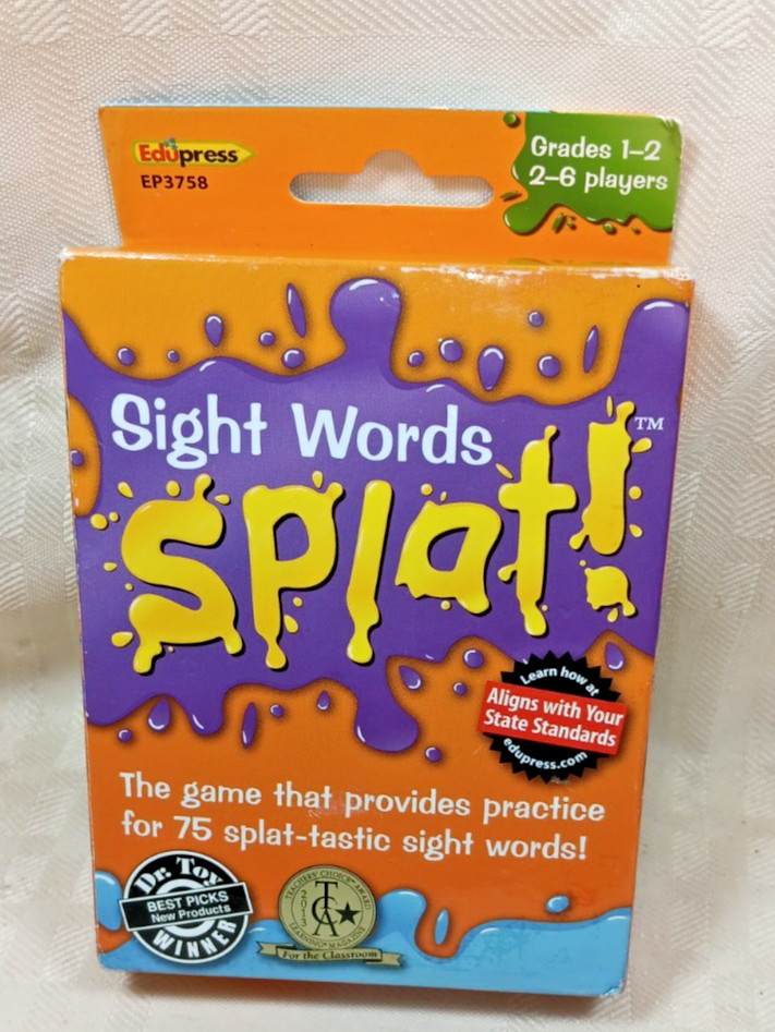 SIGHT WORDS SPLAT!