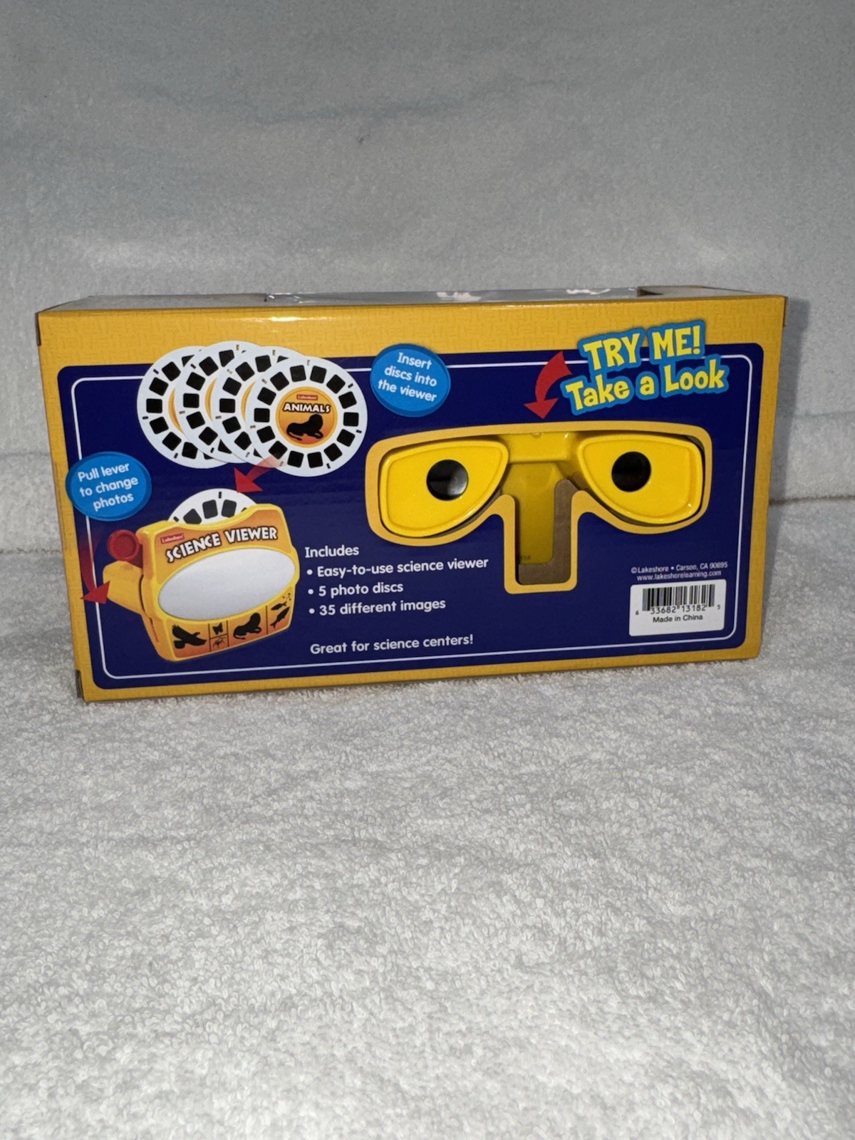 Lakeshore Science Viewer Animals 35 Photographic Images 5 Discs Ages 3+