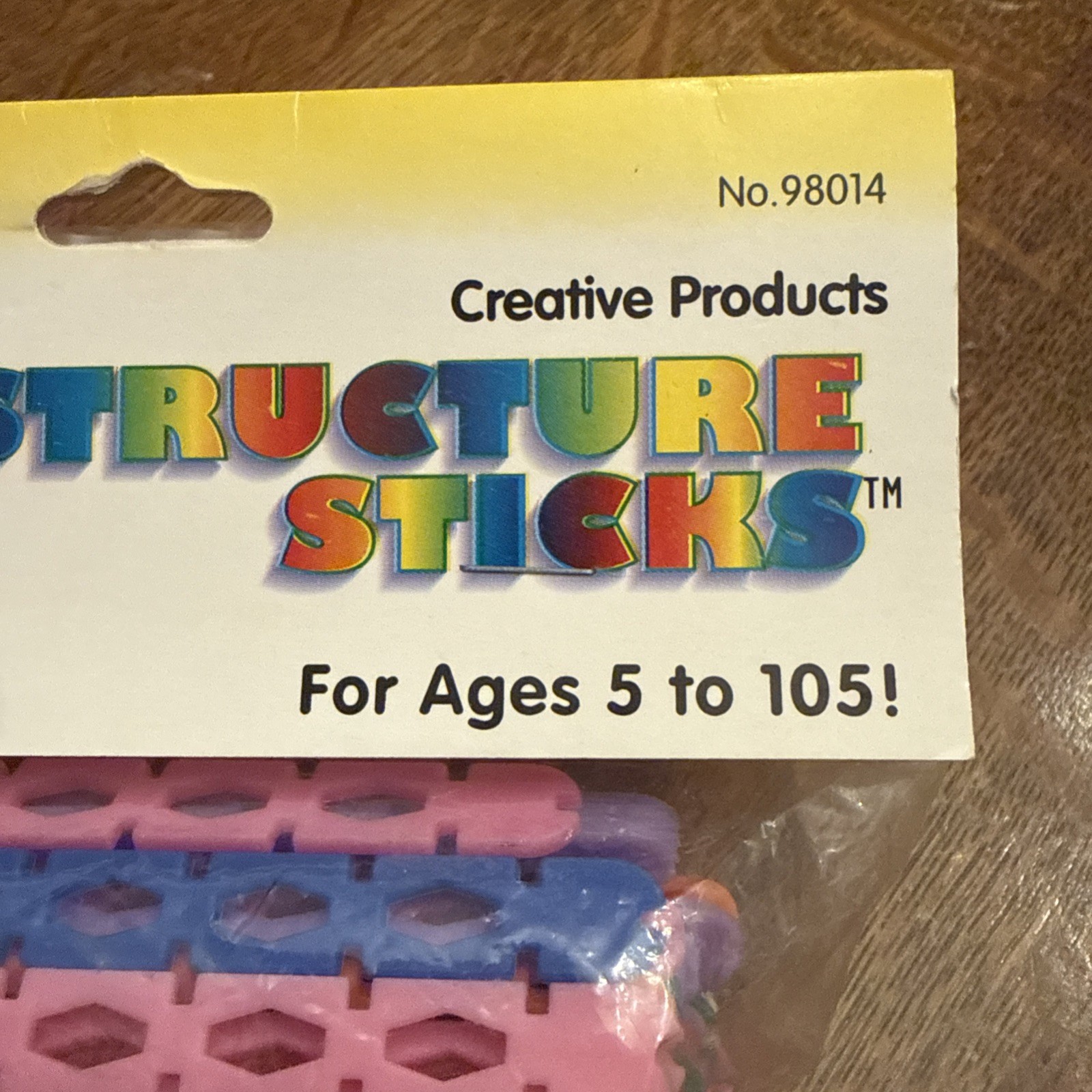 Roylco Structure Sticks Building Construction Set 75 Sticks #98014