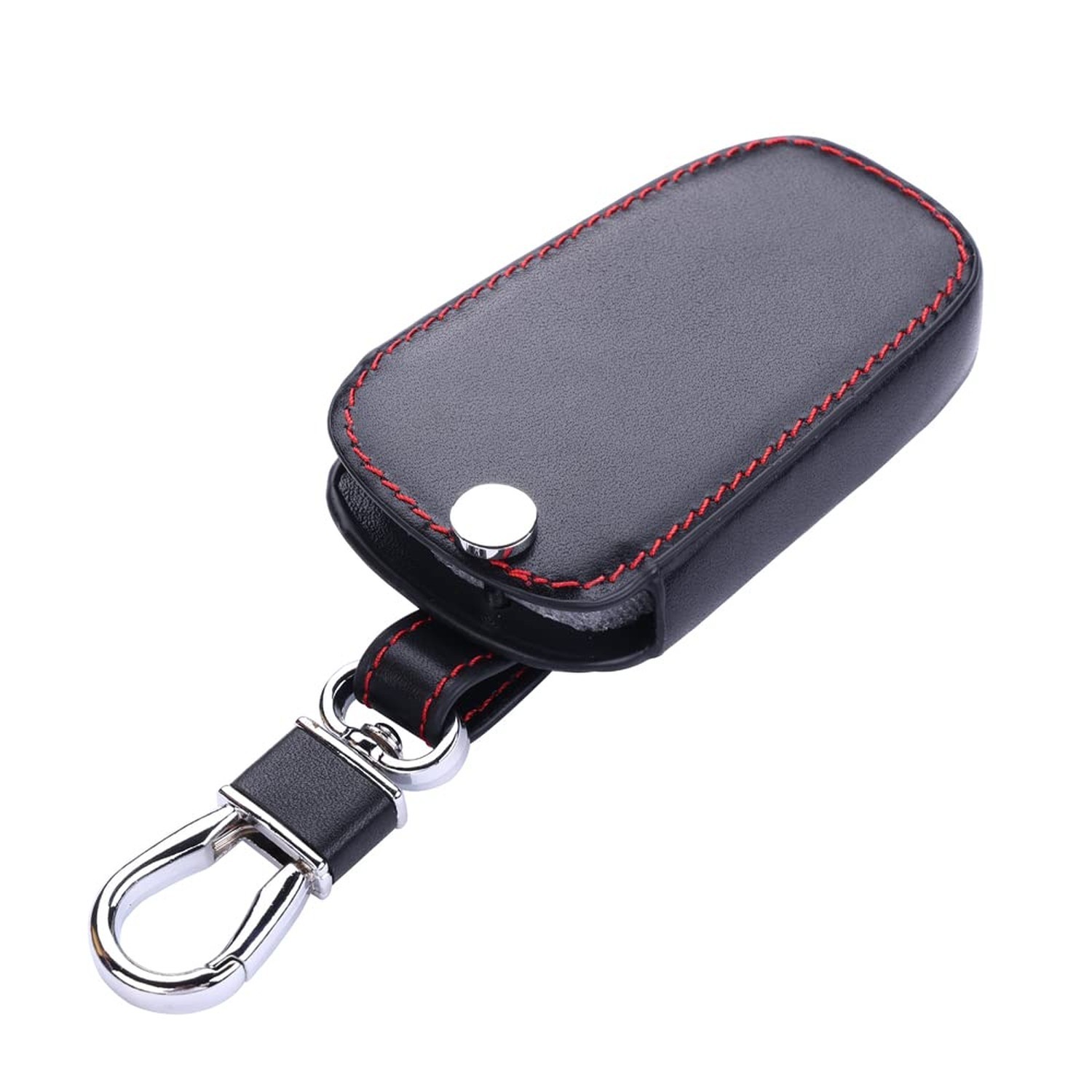 Leather Key Fob Cover Case for 2018 2019 2020 2021 Ford Mustang Explorer Edge…