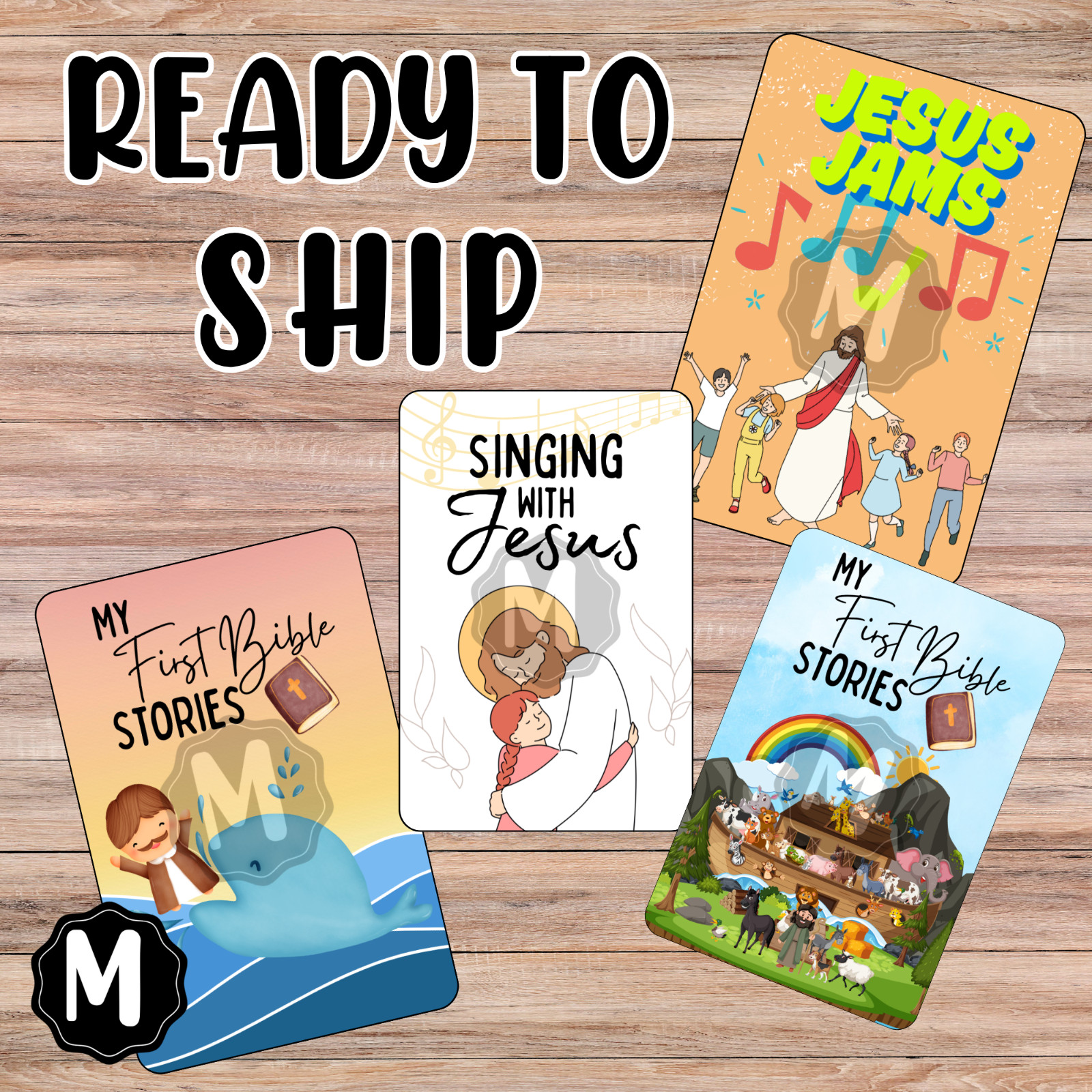 Yoto MYO Card Labels – READY to SHIP – Religious / Christianity Fun Labels