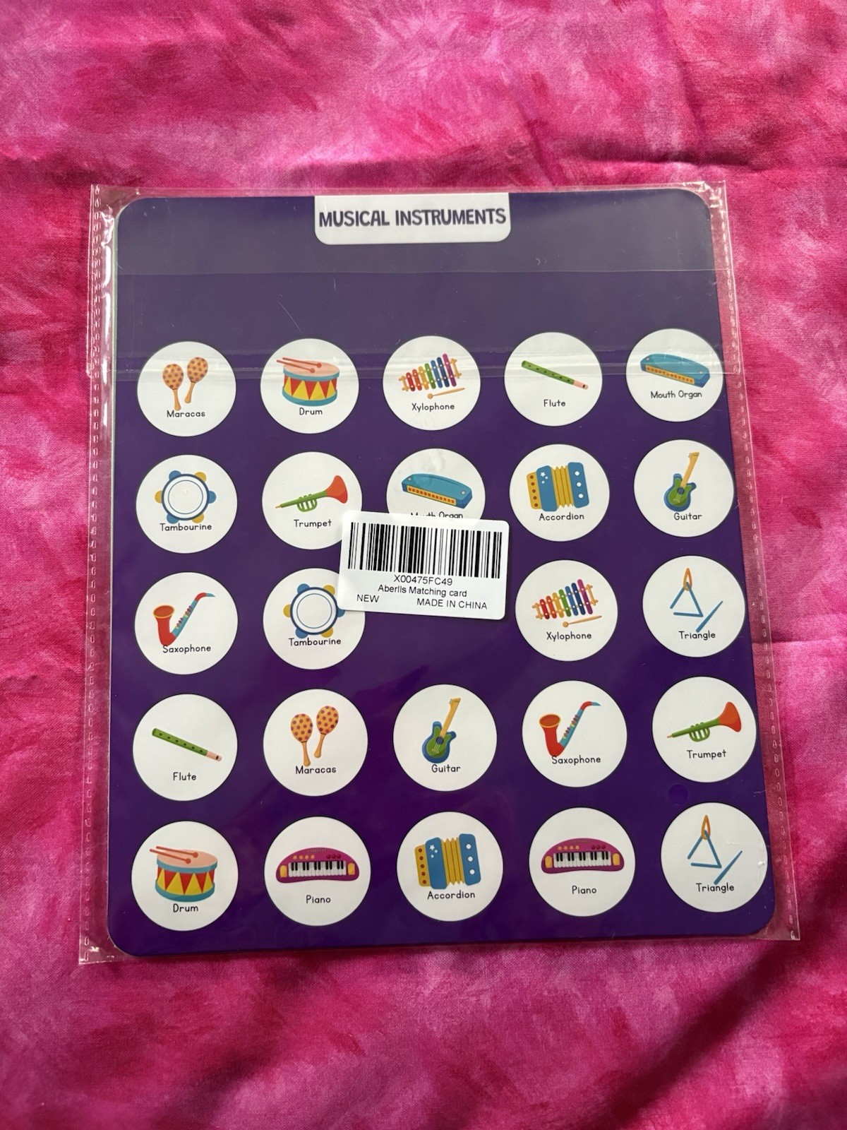 6 Pcs Memory Cards for Matching Memory Game