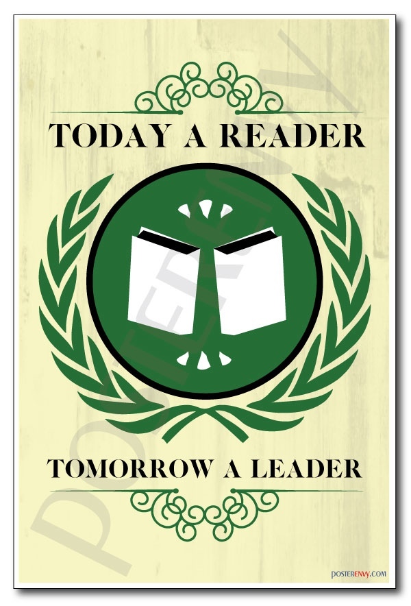 Today a Reader Tomorrow a Leader 2 – NEW Classroom Reading and Writing Poster
