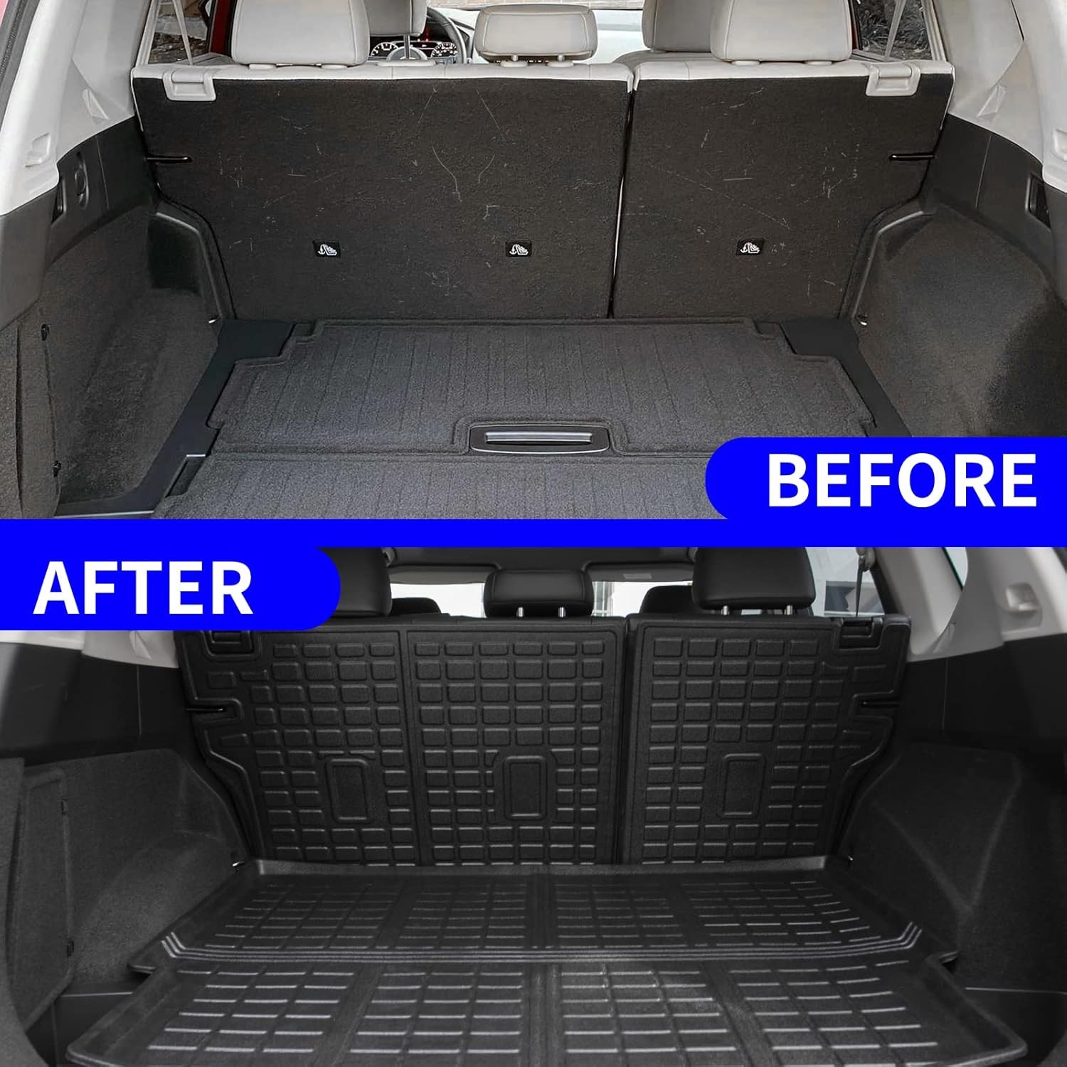 Rongtaod Cargo Mat for Nissan Rogue 2021-2026 Set