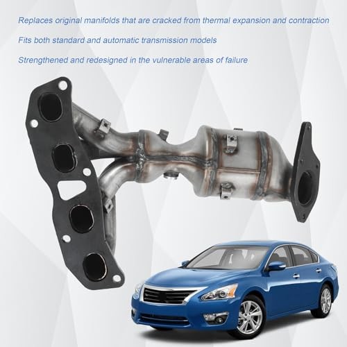JDMSPEED New Exhaust Manifold with Gasket Replacement for Nissan Altima L4 2.5L
