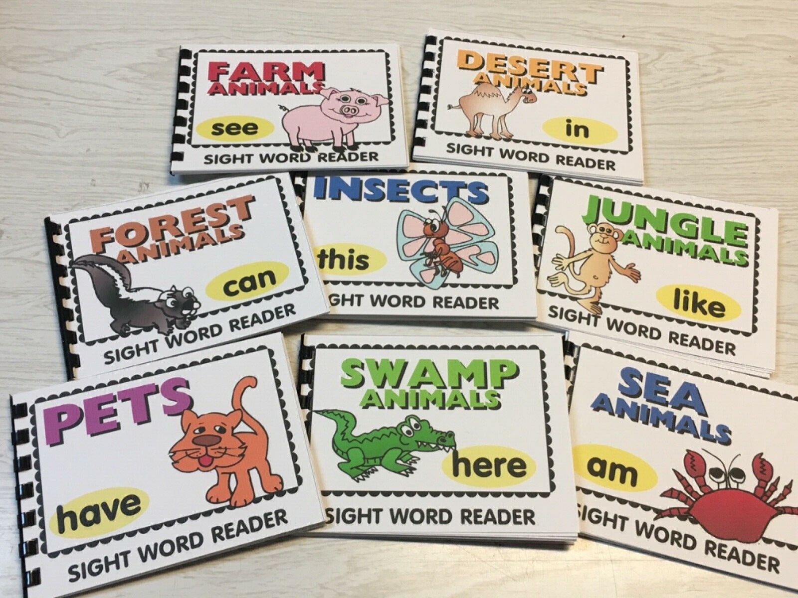 Sight Word Readers Children’s Books Learning Homeschool Reading