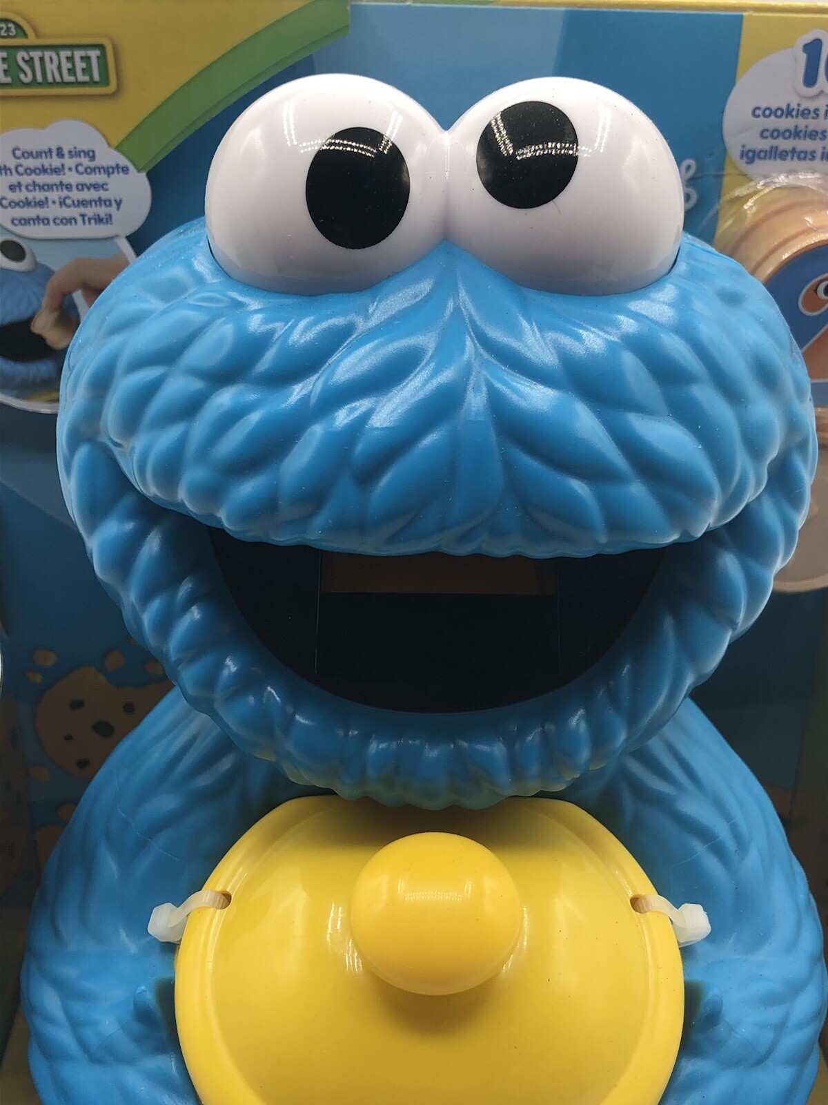 Sesame Street Cookie Monster’s Counting Jar Activity Toy +2 Yrs 12 pieces ￼3AAA