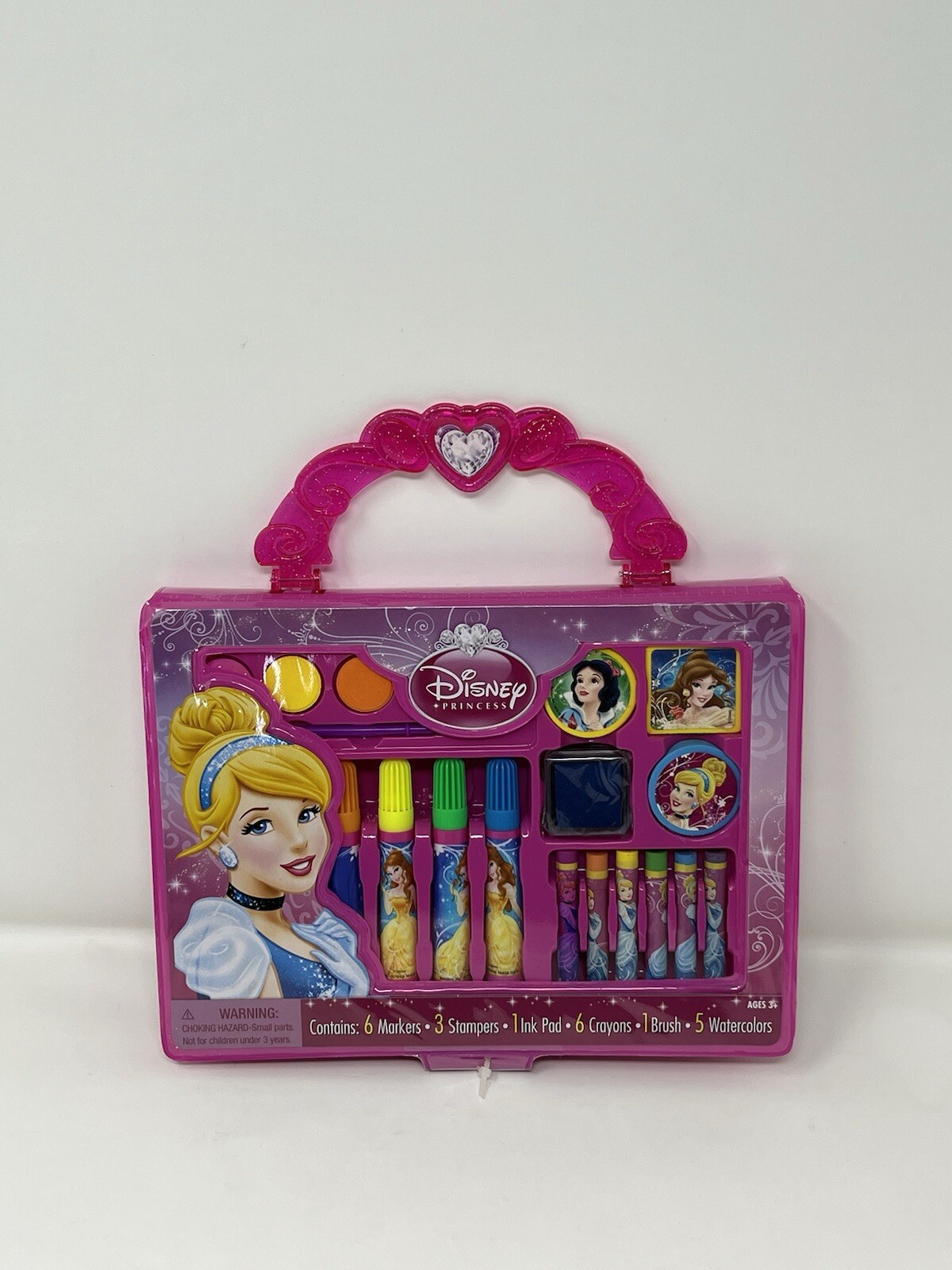 Disney Carry Along Art Set Princess Crayons