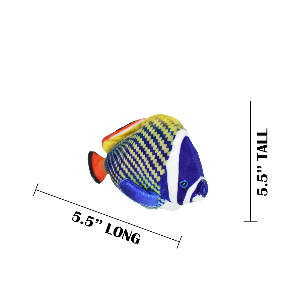 Butterfly Fish, Redtail,Tropical Fish Magnet, Soft Stuffed Fish Toy CWG34BB3