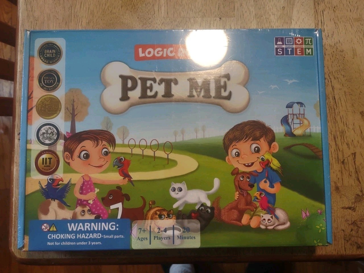 Logic Roots Pet Me Multiplication And Division Game 7yr+ 2-4 players New Sealed
