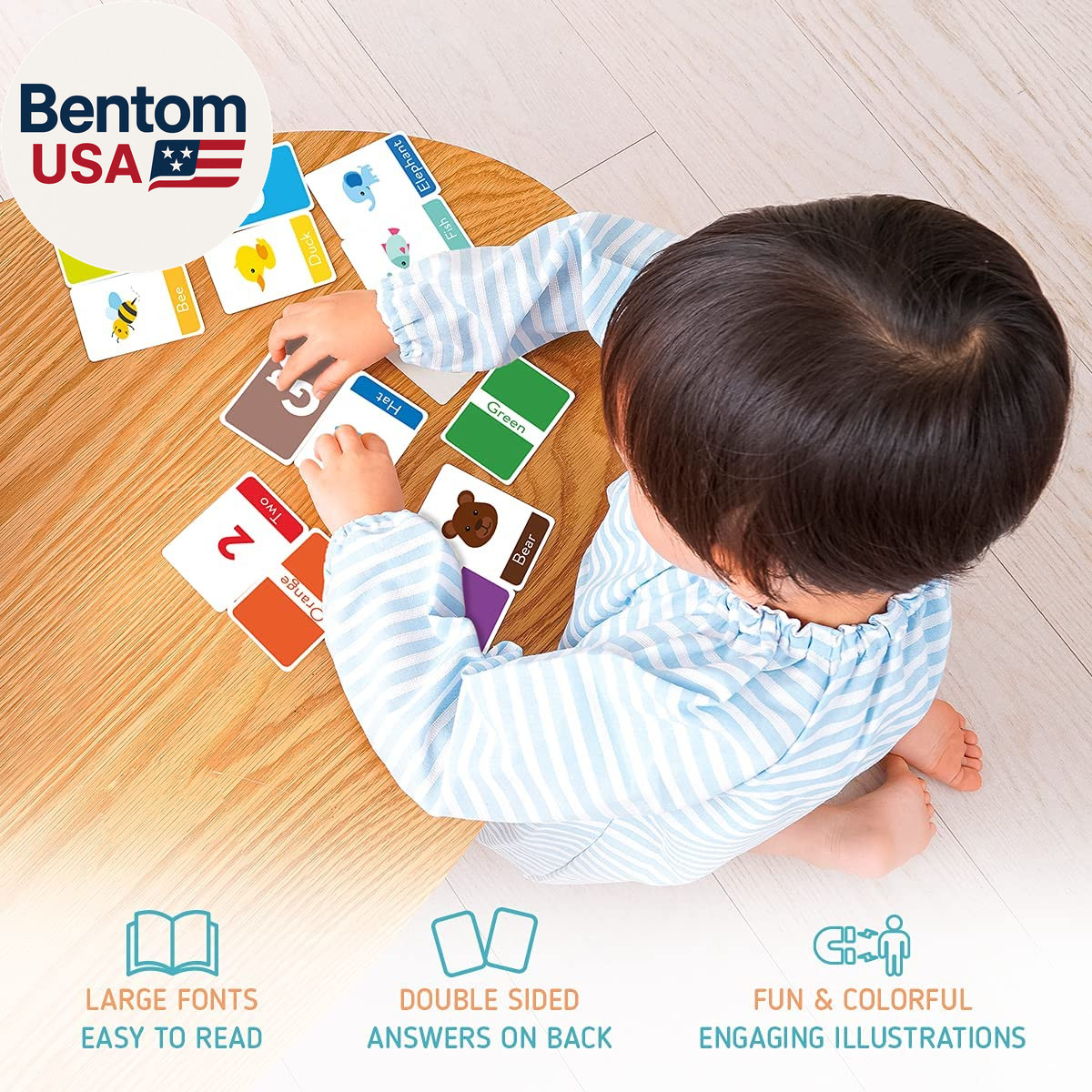 Toddler Flash Cards – Interactive Alphabet Learning with Alphabet Flash Cards fo