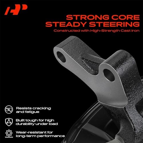 Front Right Steering Knuckle & Wheel Bearing Hub Front Right Passenger Side