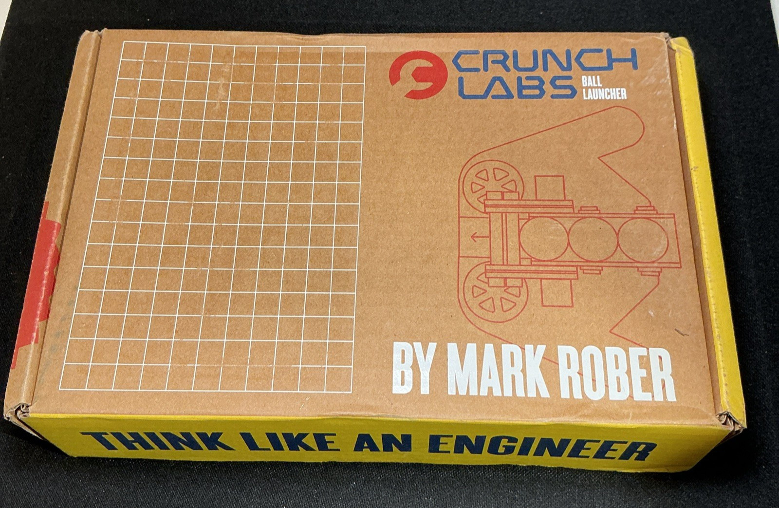Crunch Labs By Mark Rober S.T.E.M. Build Box Ball Launcher Think Like Engineer