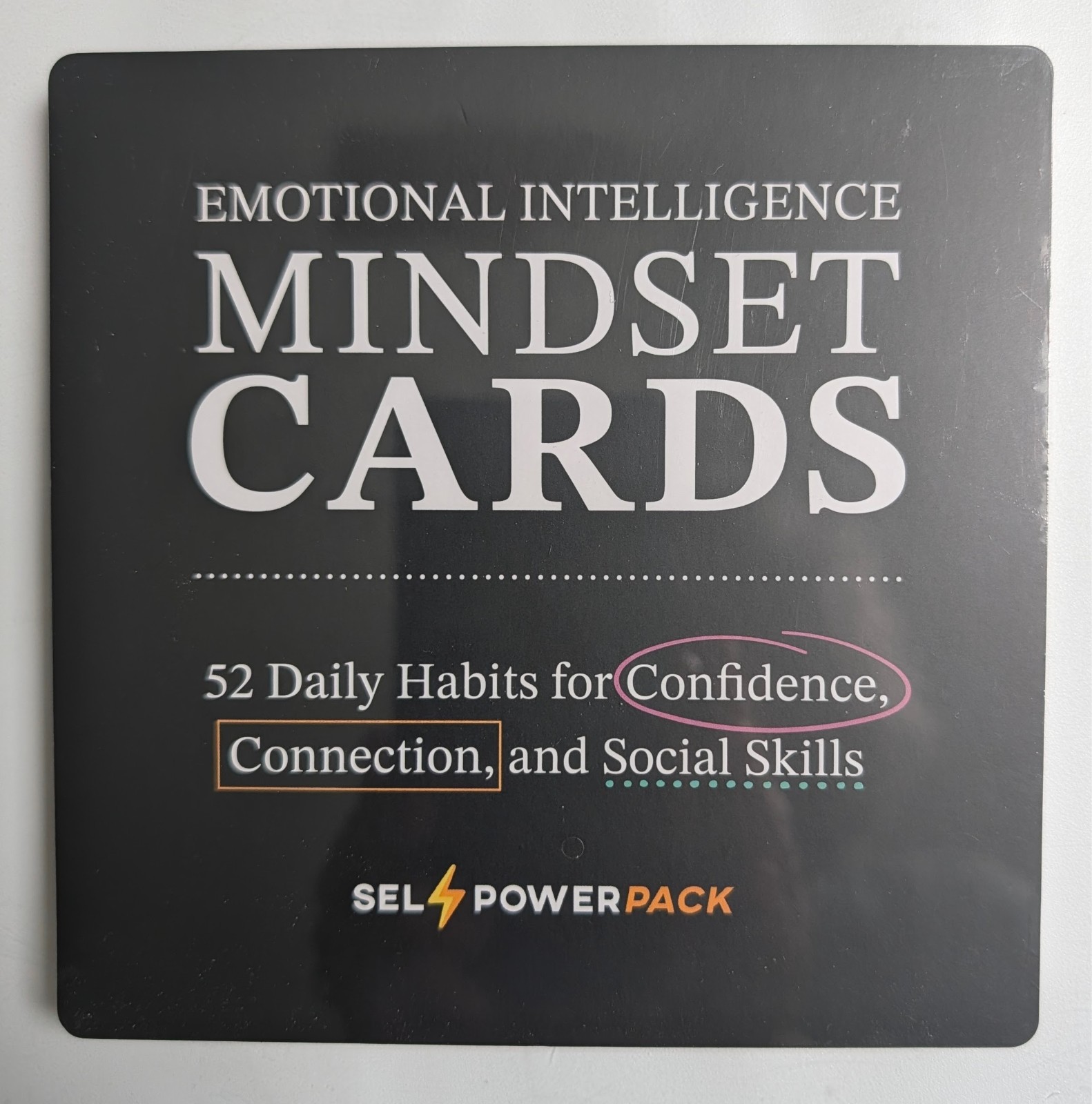 Emotional Intelligence Mindset Cards SEL Power Pack 52 Daily Habits