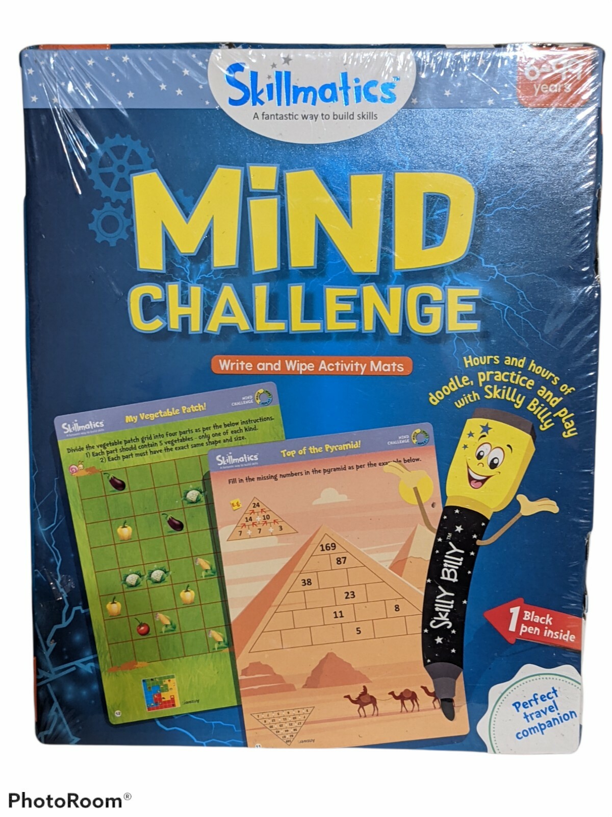 Skillmatics Educational Game: Mind Challenge 6-99 Years | Erasable and Reusable