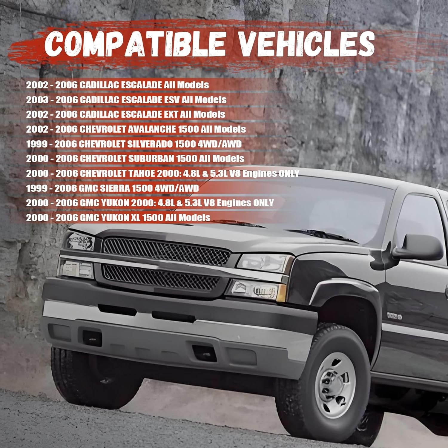 13pc 4WD Front End Suspension Kit Chevy GMC Silverado