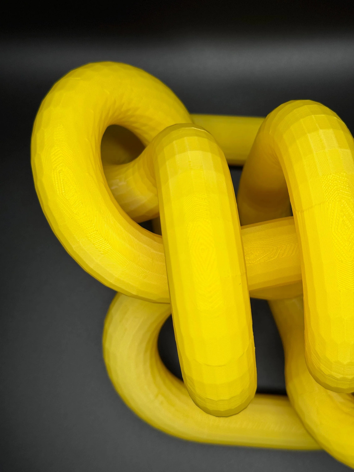 3D Printed Giant Knot Art Sculpture – Unique Gift for Home Decor, Modern Art,