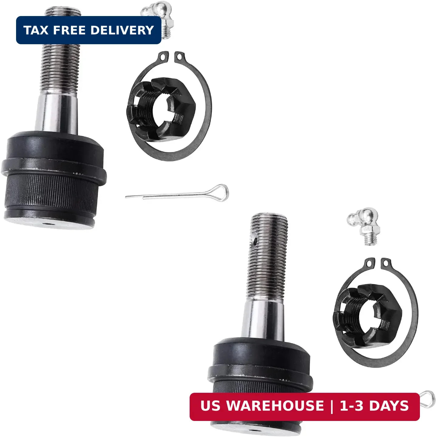 Detroit Axle – 4WD Front 4pc Ball Joints for Ford F-250 F-350 F-450 F-550 Excurs