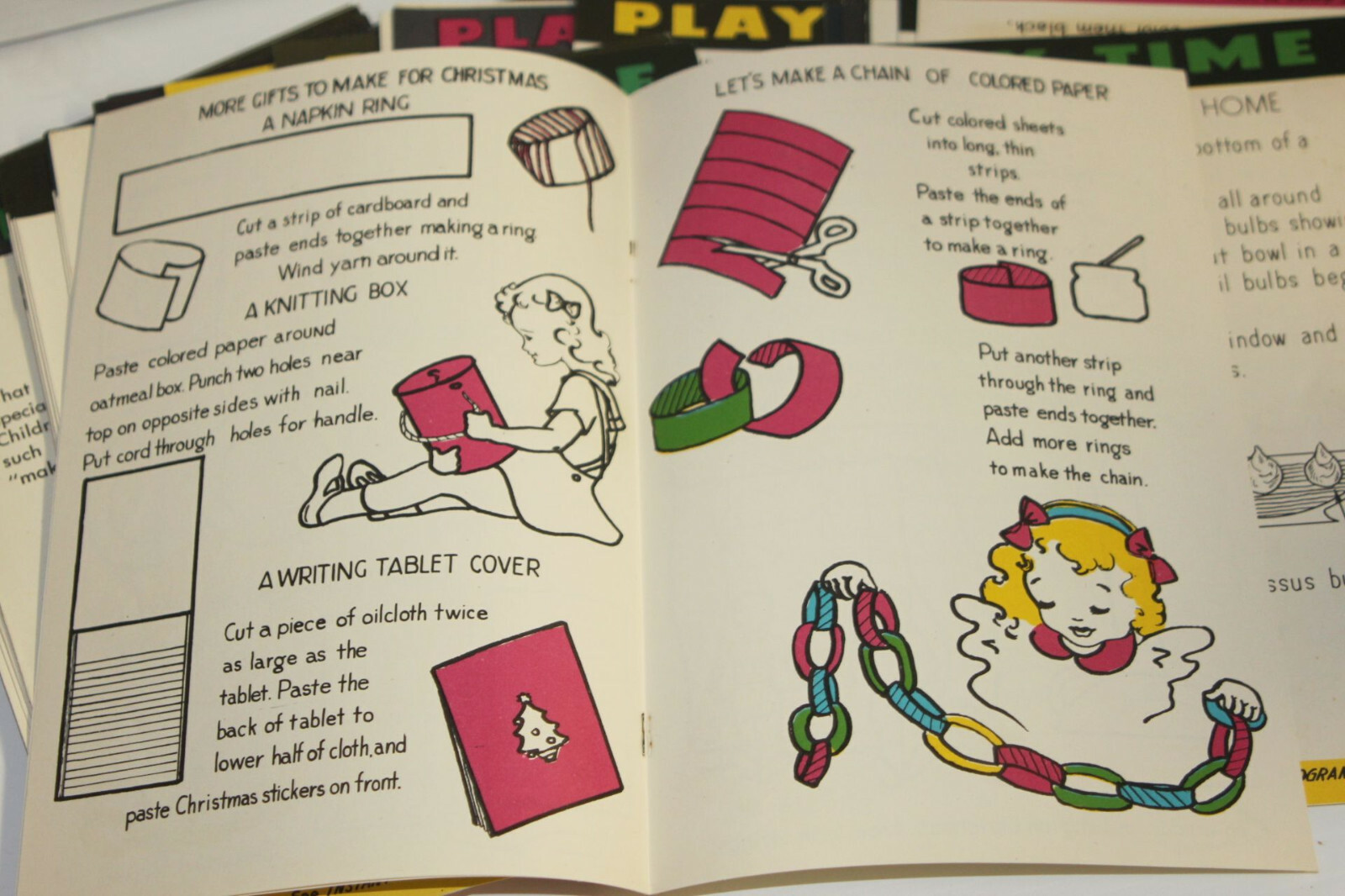 Vintage Playtime On a Happy Easter J. Bullard – Kids Color, Draw, Cut Out w/ Box