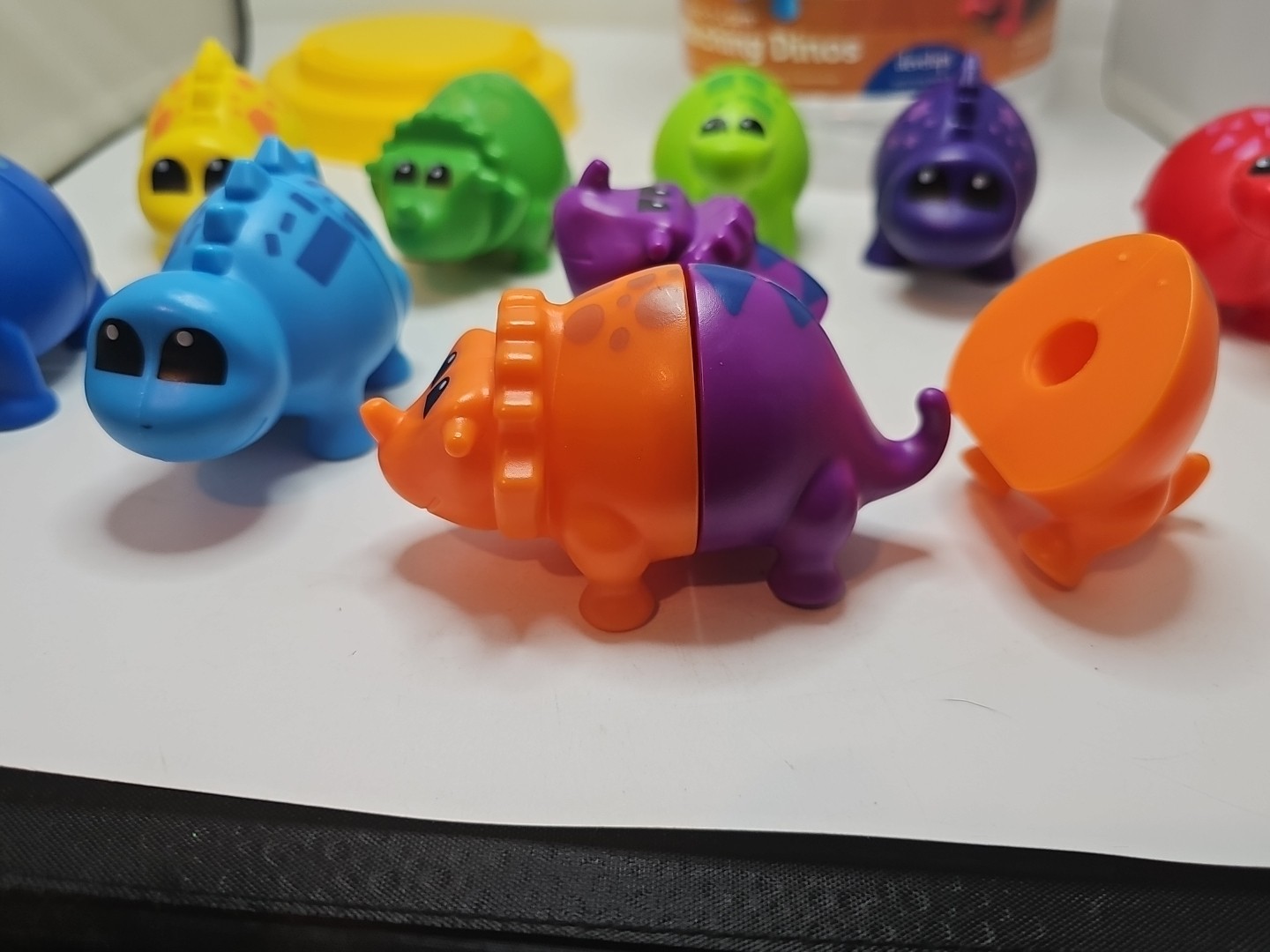 Learning Resources Snap-n-Learn Matching Dinos – 18 Pieces