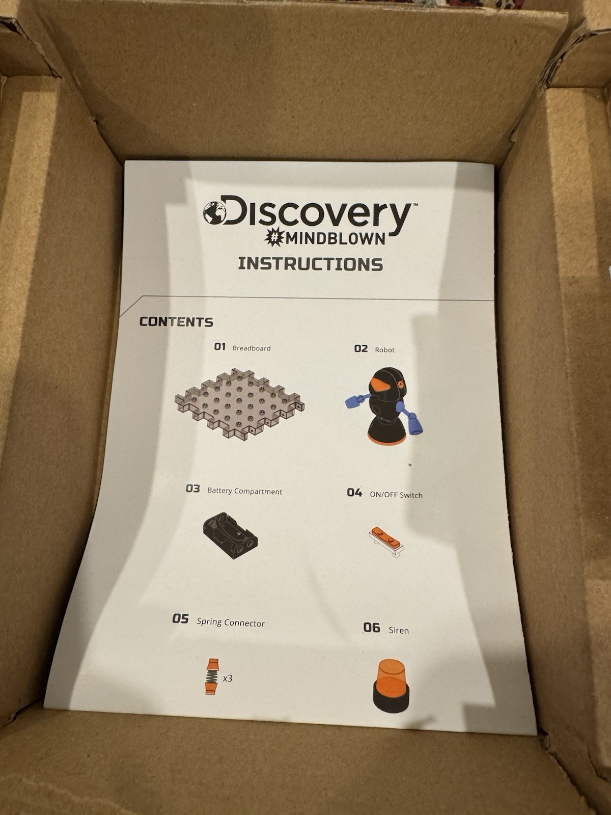Discovery #MINDBLOWN Action Circuitry Electronic Experiment STEM – Brand New!