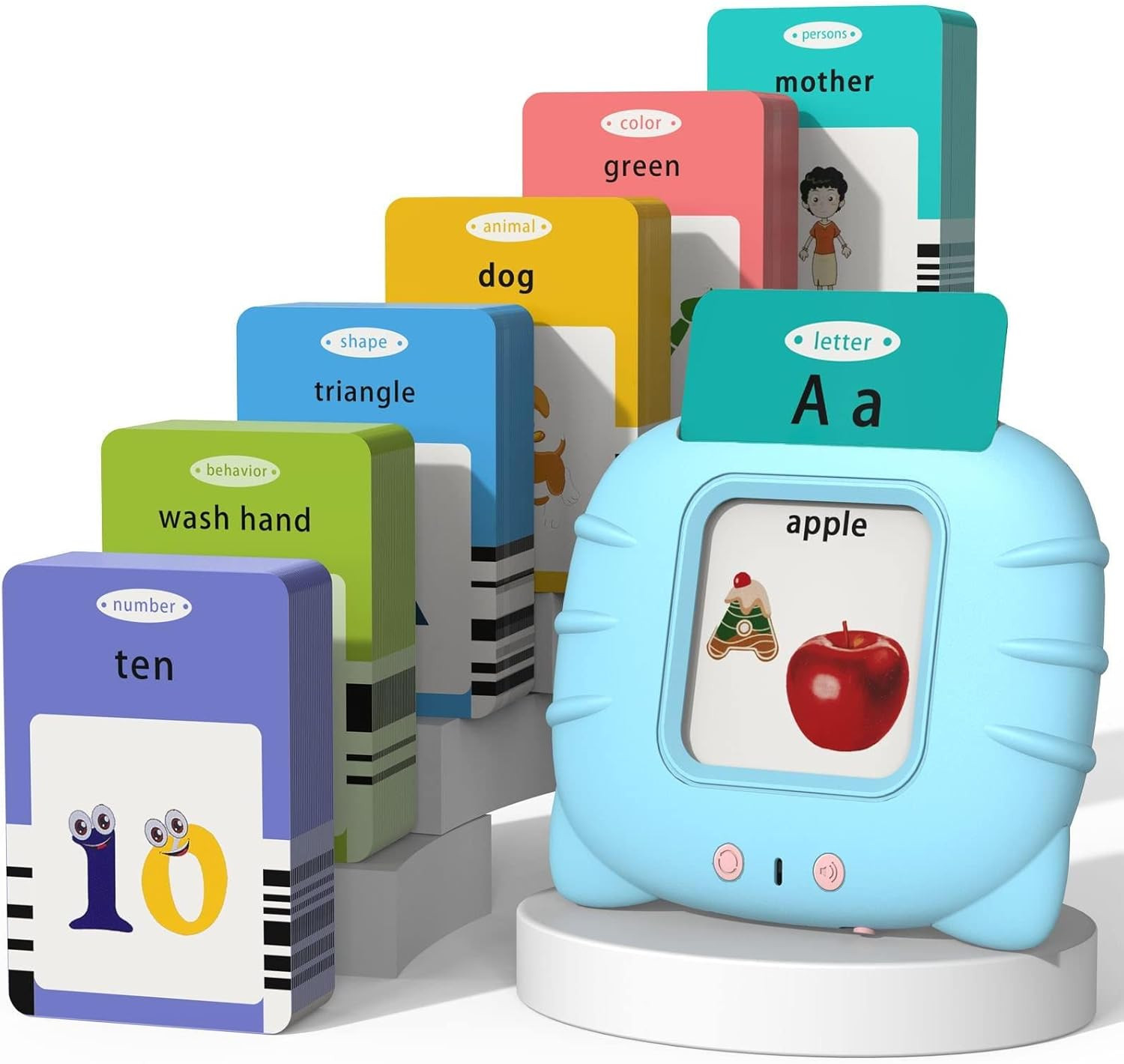 Talking Cards for Toddlers, Speech Therapy Autism Toy, Interactive, Educational