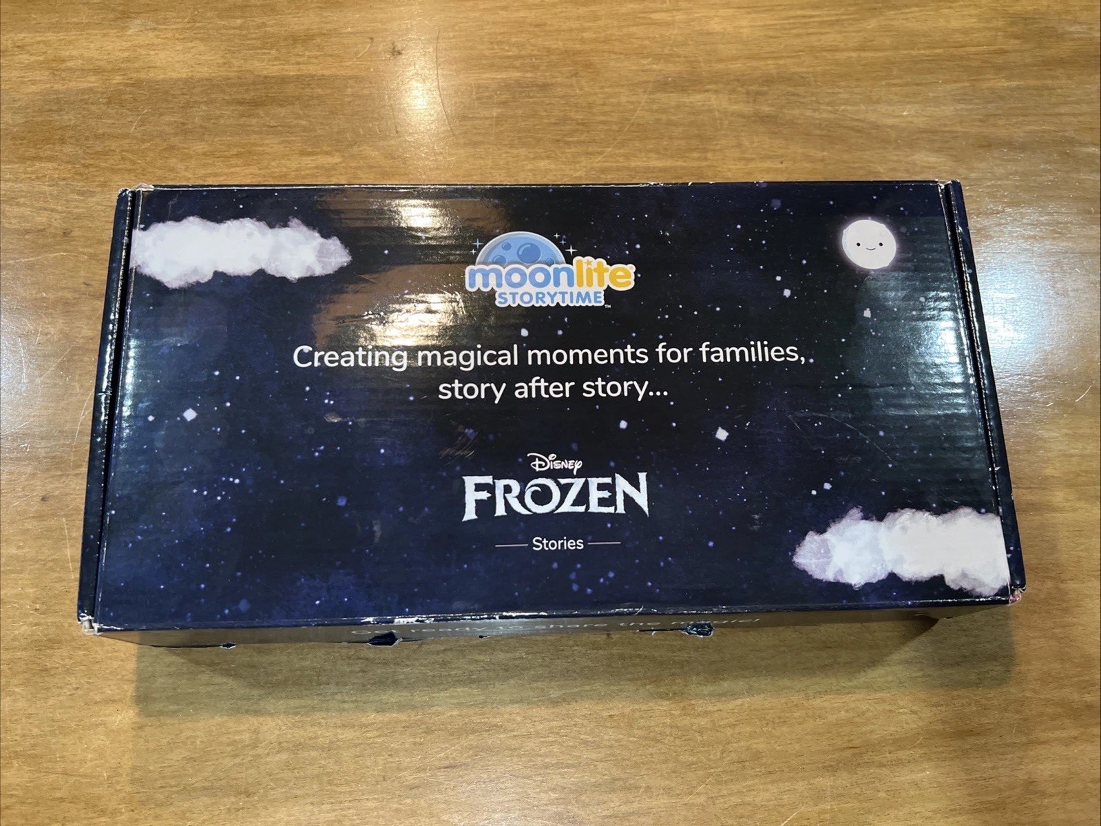 Disney Moonlite Story Time Projector & 5 Disk Sets In Cases Frozen + 2 Others