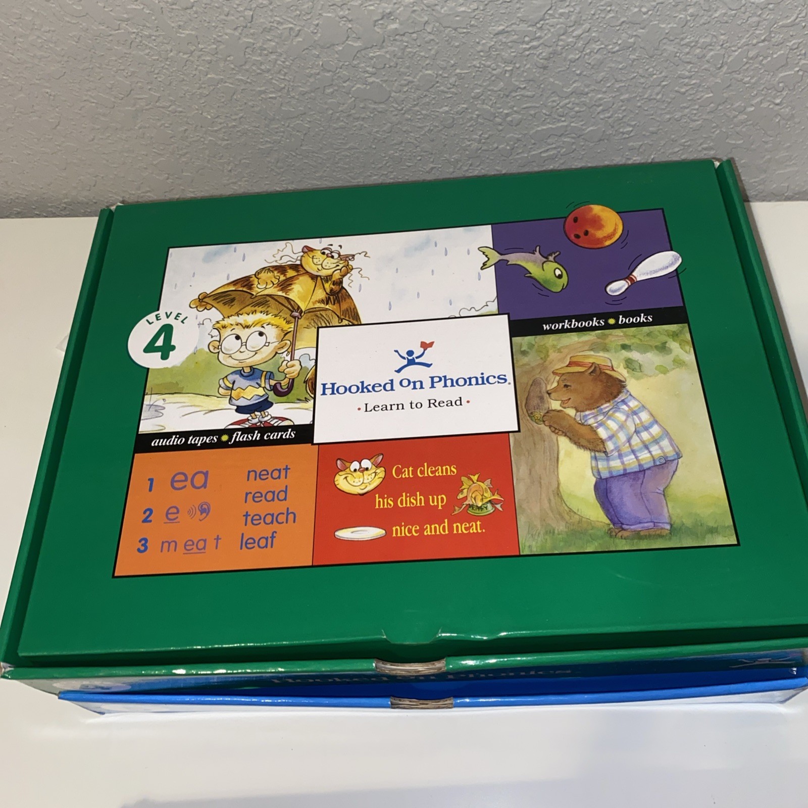 Hooked On Phonics~ Learn to Read Levels 3, 4, 5 With Cassettes